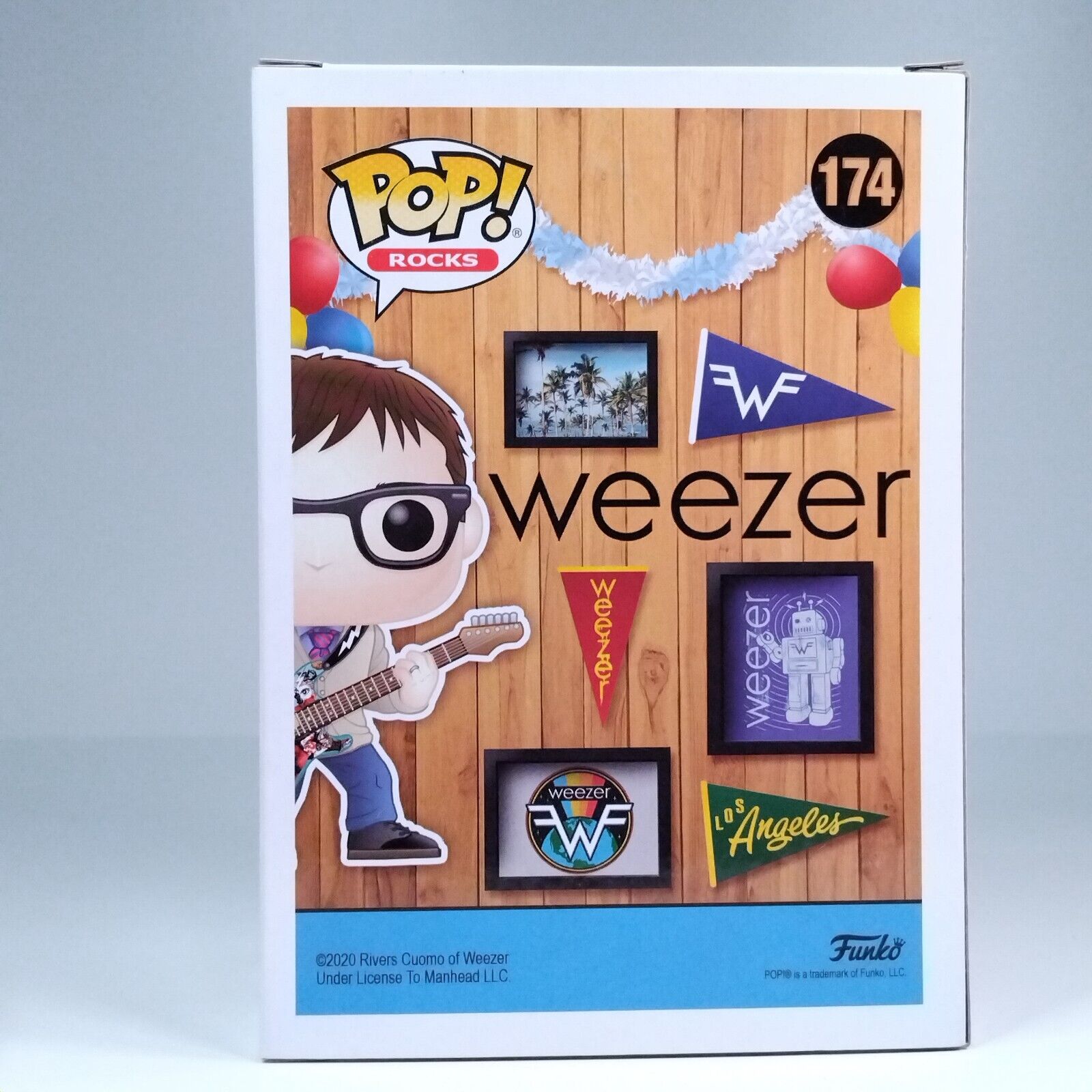 Funko Pop! Rocks Music Weezer Rivers Cuomo #174