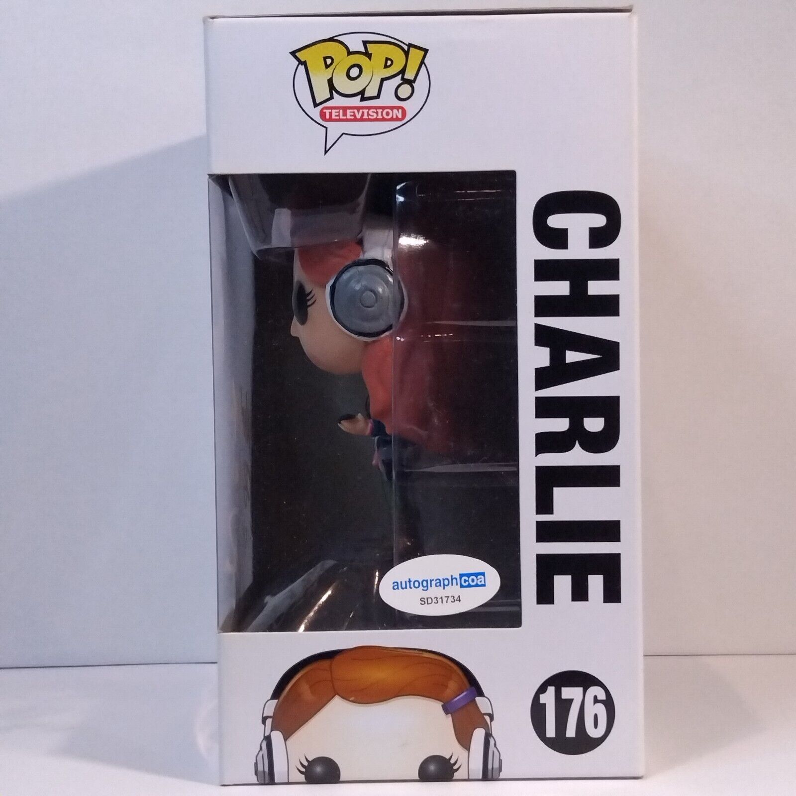 Funko Pop! TV Supernatural Charlie Signed Felicia Day COA #176