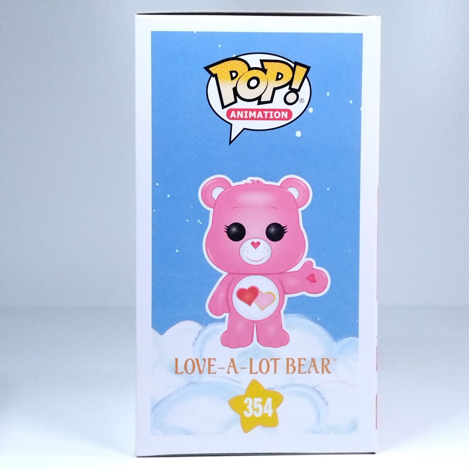 Funko Pop! Animation Care Bears Love-a-Lot Bear Glitter Translucent #354