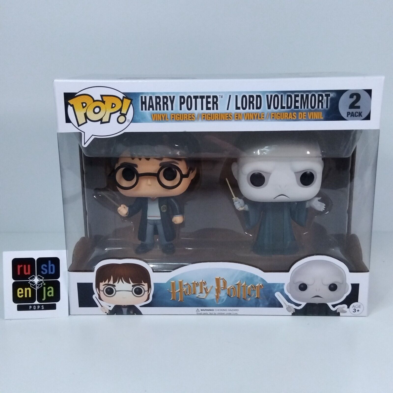 Funko Pop! Harry Potter - Harry Potter / Lord Voldemort 2 Pack