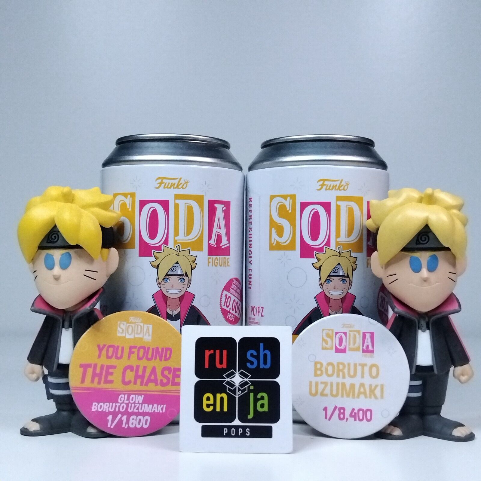 Funko Soda Anime Boruto Uzumaki Common & Chase Set