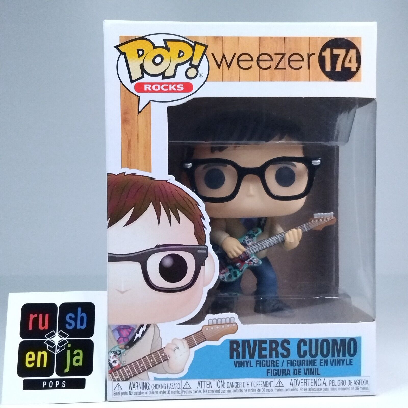 Funko Pop! Rocks Music Weezer Rivers Cuomo #174