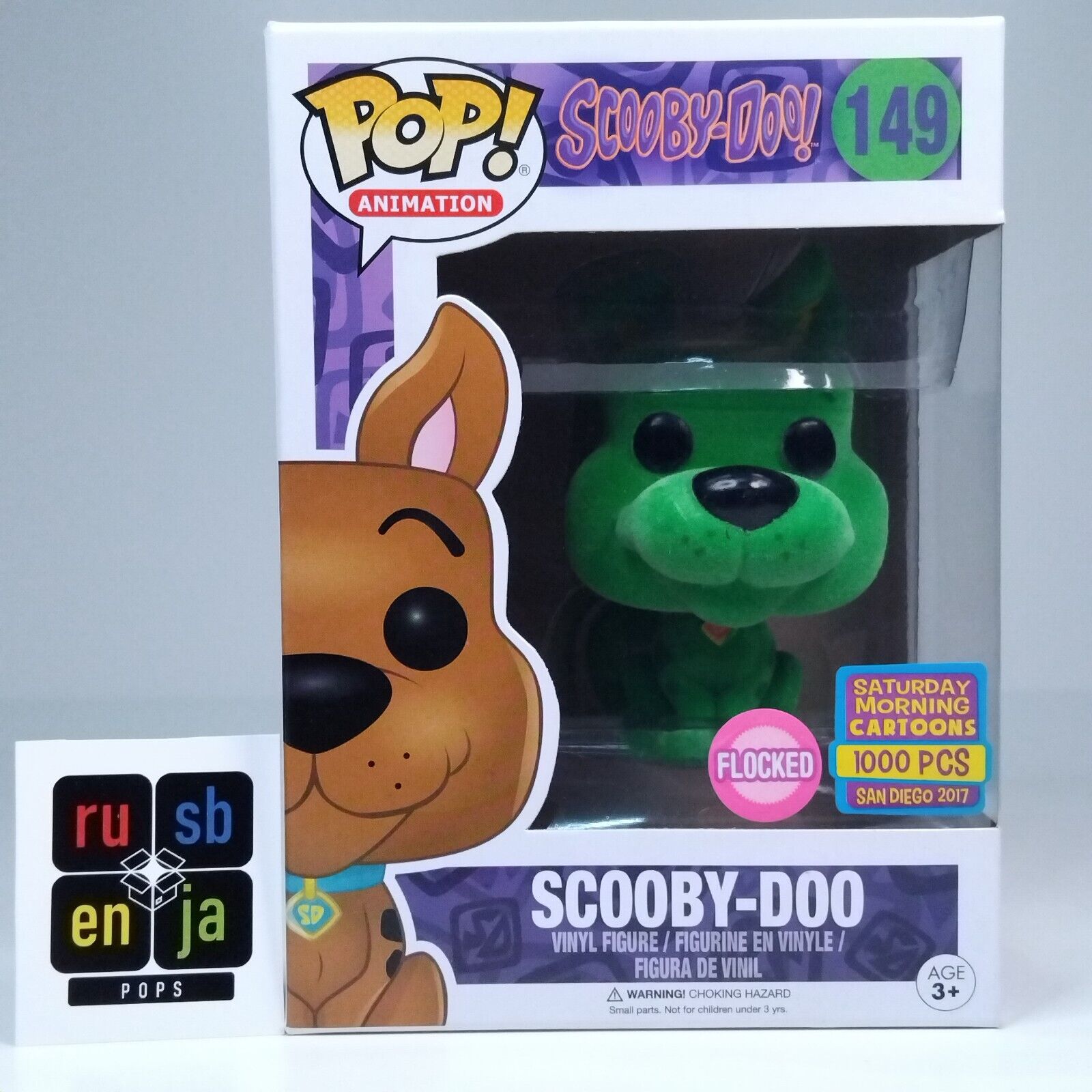 Funko Pop! Animation Scooby-Doo Green Flocked 1,000 Pcs #149