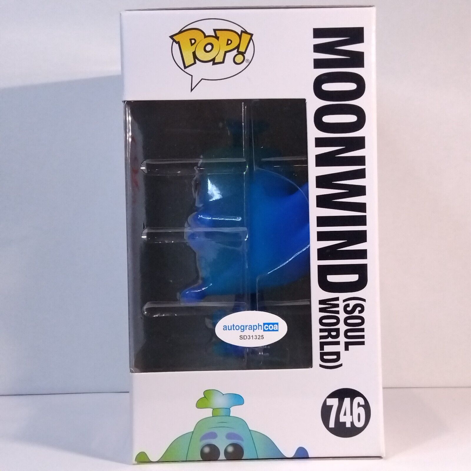 Funko Pop! Disney Soul Moonwind Soul World Signed Graham Norton COA #746 WS