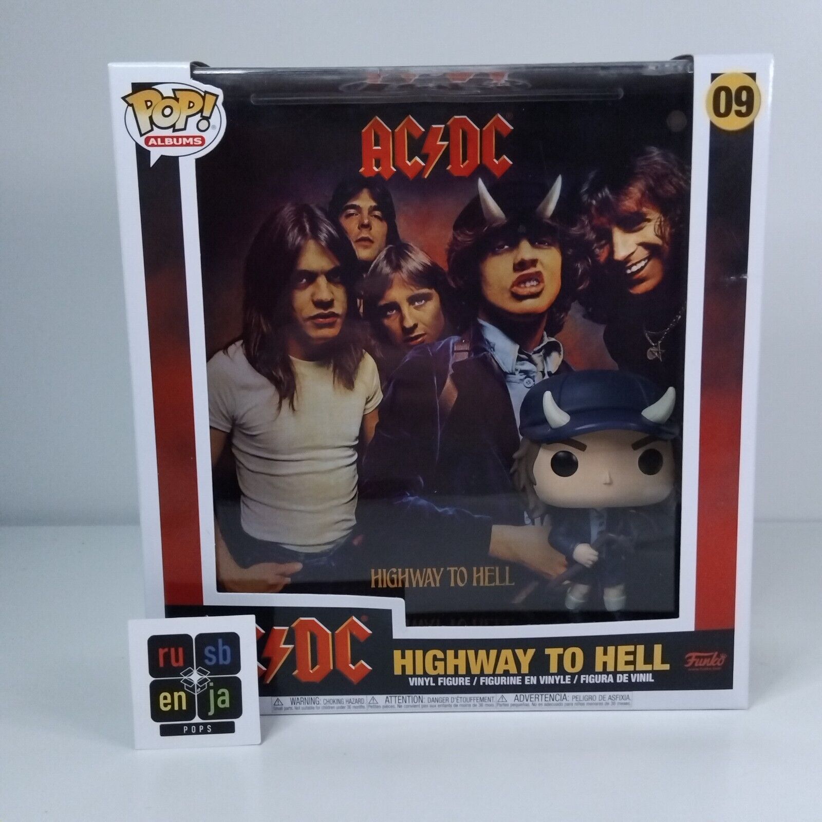 Funko Pop! Rocks Music Albums AC DC Highway to Hell #09