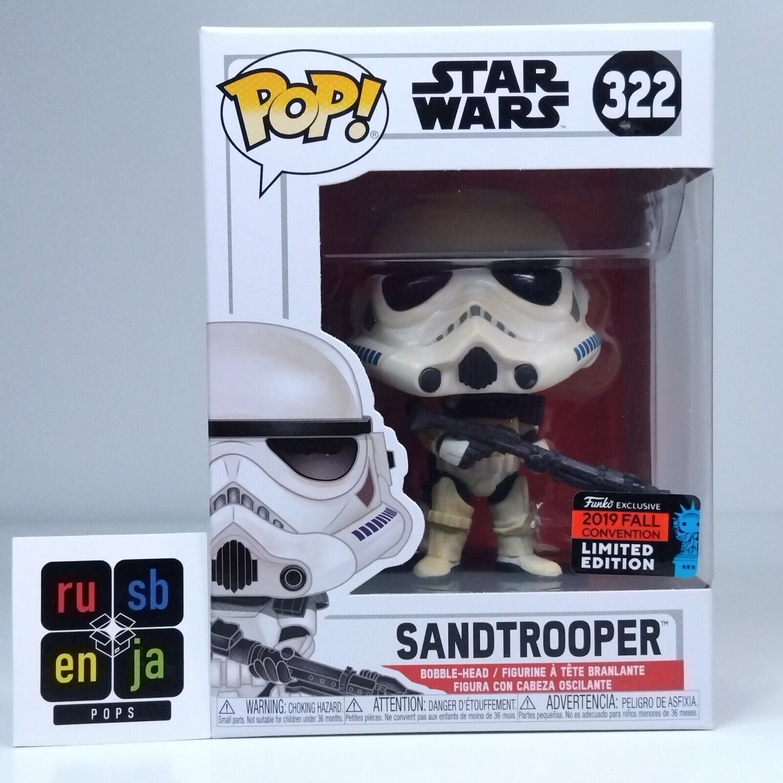 Funko Pop! Star Wars Sandtrooper Limited Edition #322