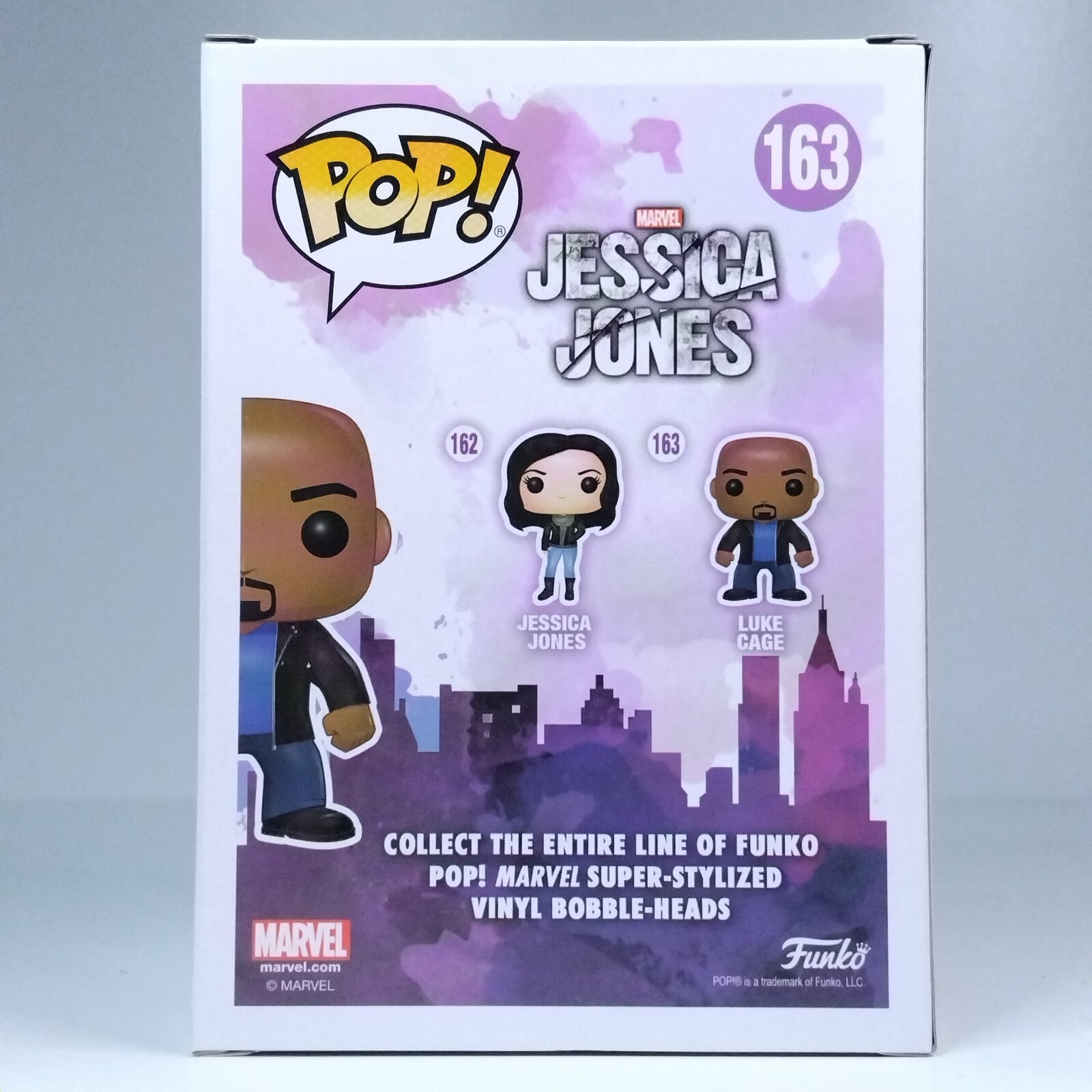 Funko Pop! Marvel Jessica Jones Luke Cage #163