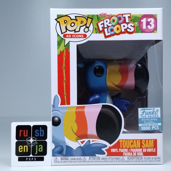 Funko Pop! Ad Icons Froot Loops Toucan Sam Metallic 1,000