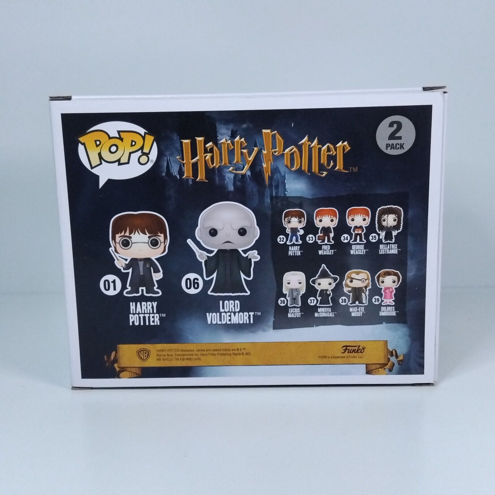 Funko Pop! Harry Potter - Harry Potter / Lord Voldemort 2 Pack