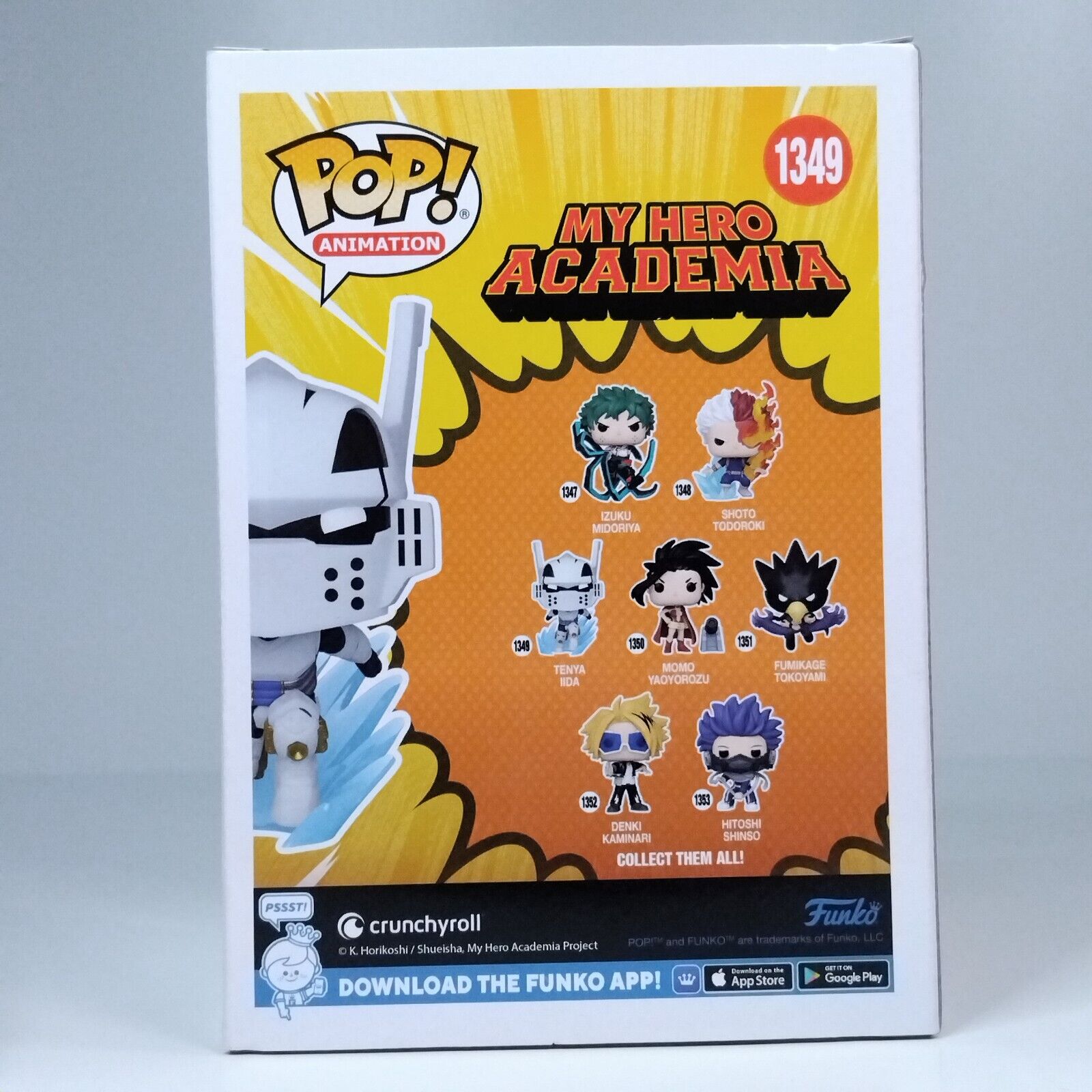 Funko Pop! Anime MHA My Hero Academia Tenya Iida #1349