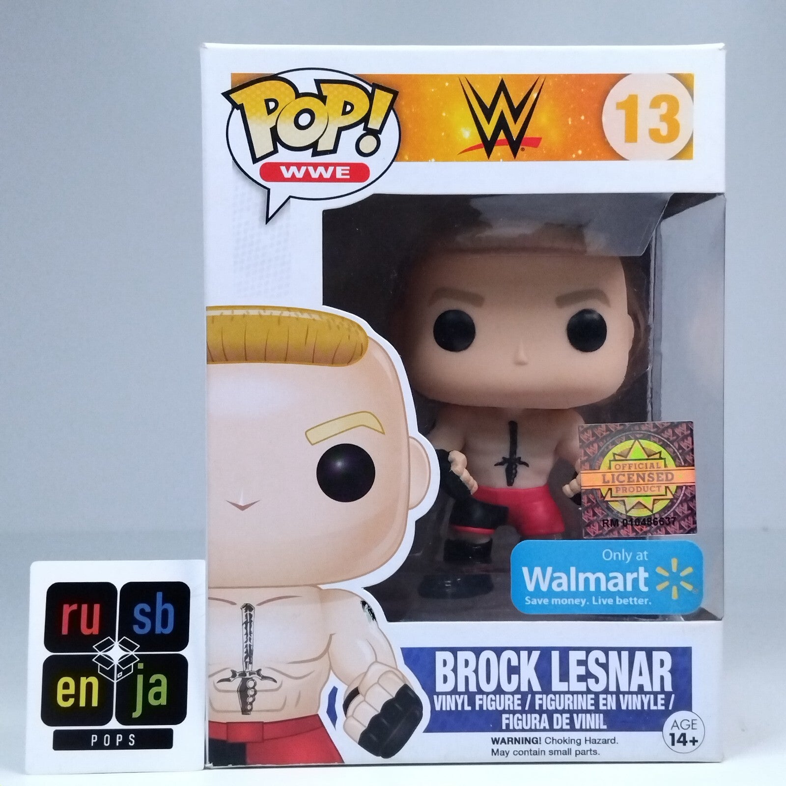 Funko Pop! WWE Brock Lesnar Walmart Exclusive #13