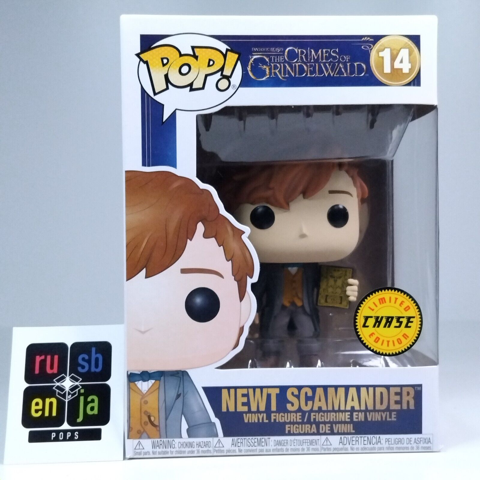 Funko Pop! Harry Potter Fantastic Beasts Newt Scamander Chase Edition #14