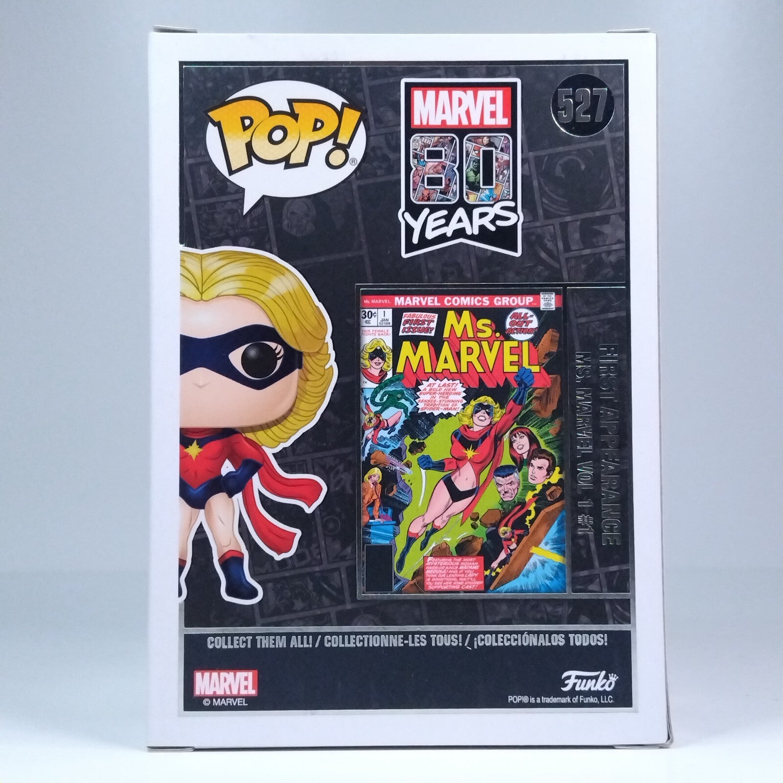 Funko Pop! Marvel 80 Years Ms. Marvel Limited Edition #527