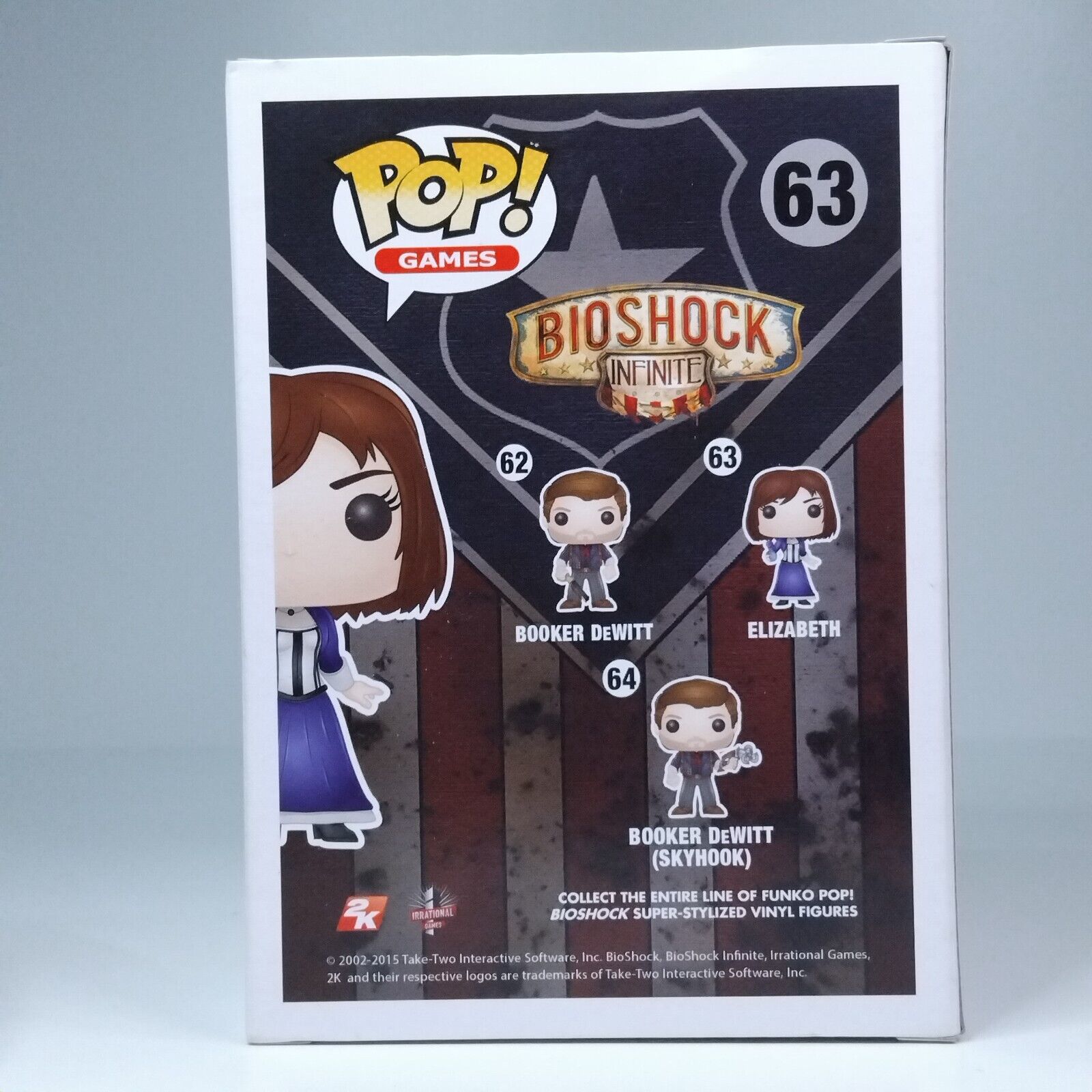 Funko Pop! Games Bioshock Elizabeth #63