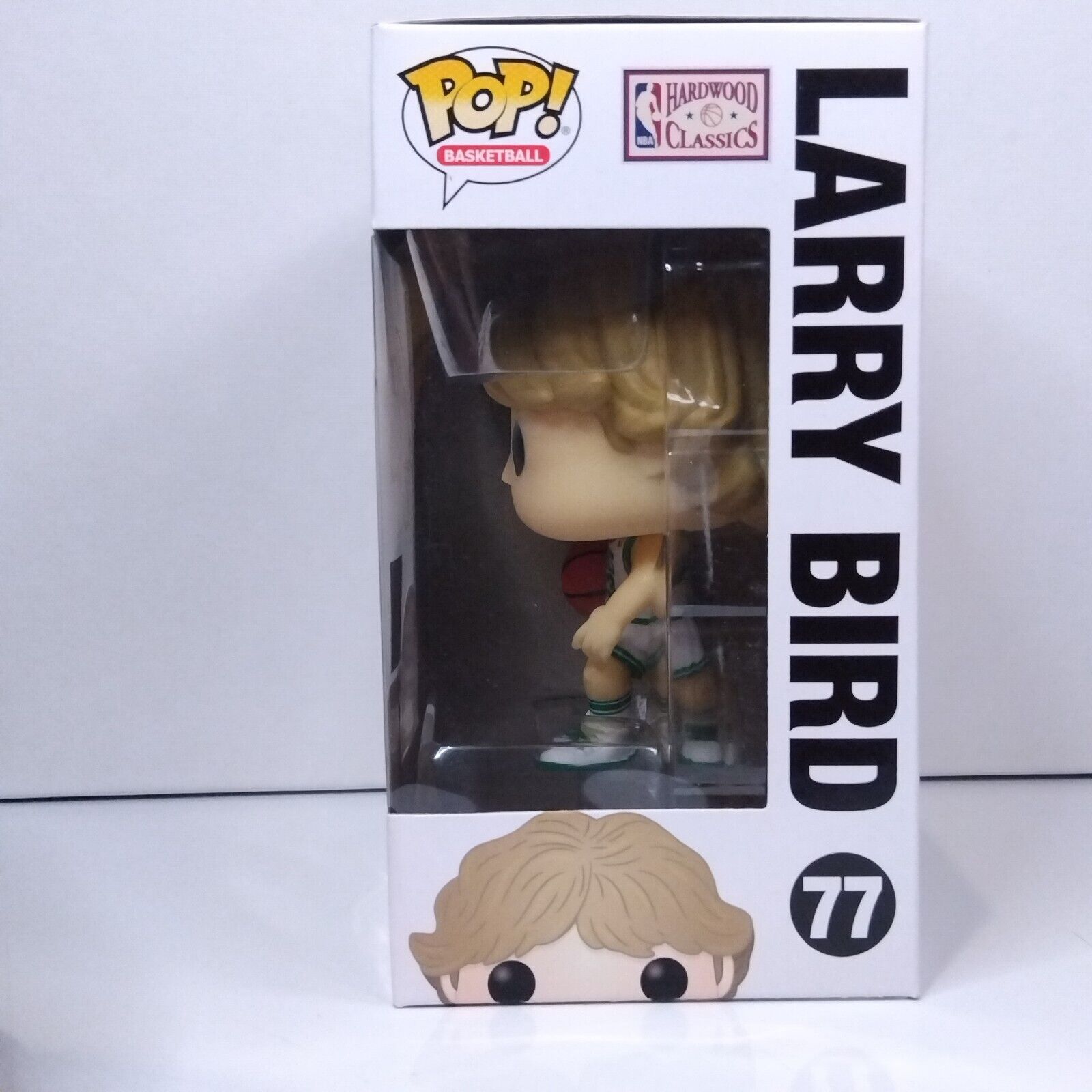 Funko Pop! Sports NBA Basketball Larry Bird Signed 7BAP COA #77