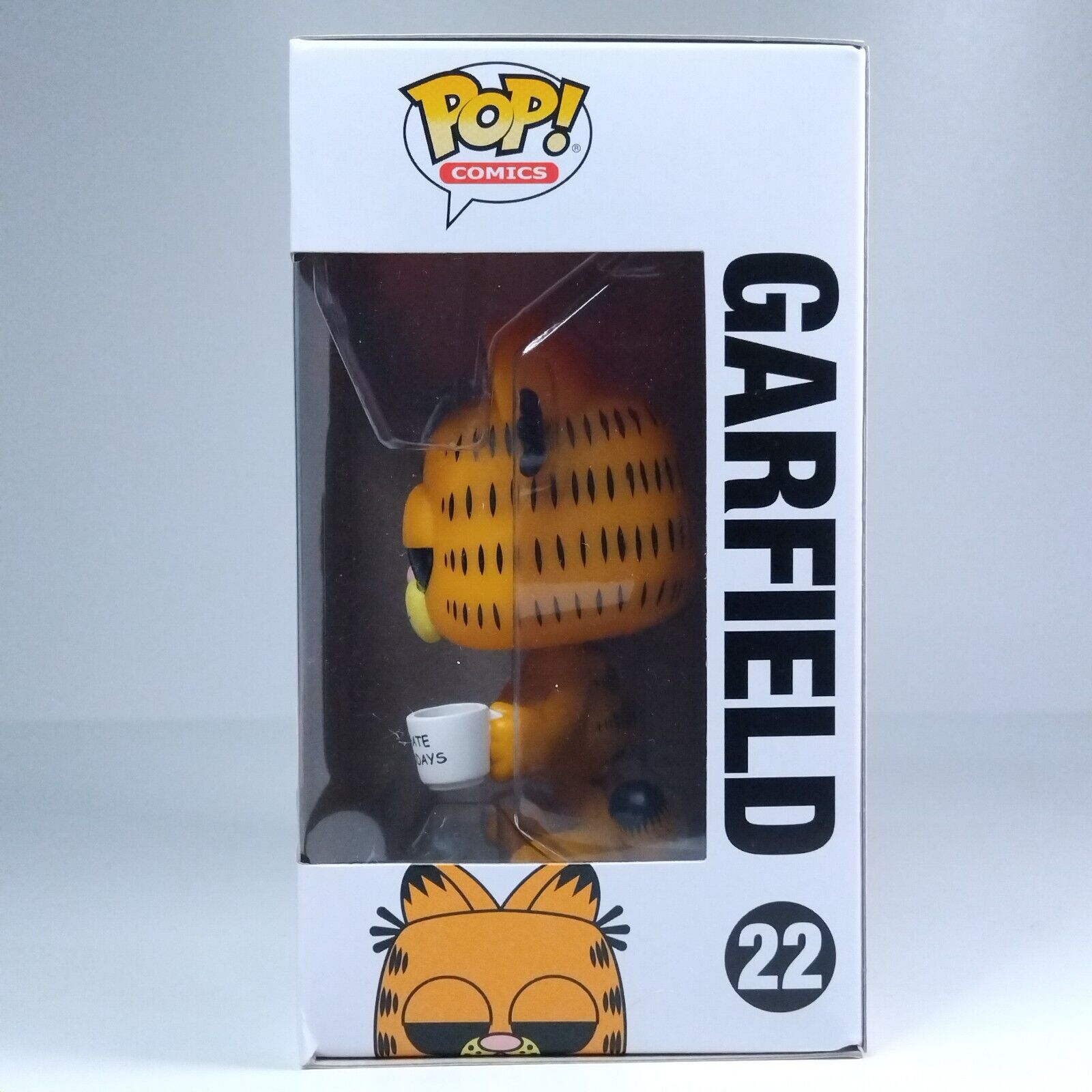 Funko Pop! Comics Animation Garfield with I Hate Mondays Mug Limited Edition #22