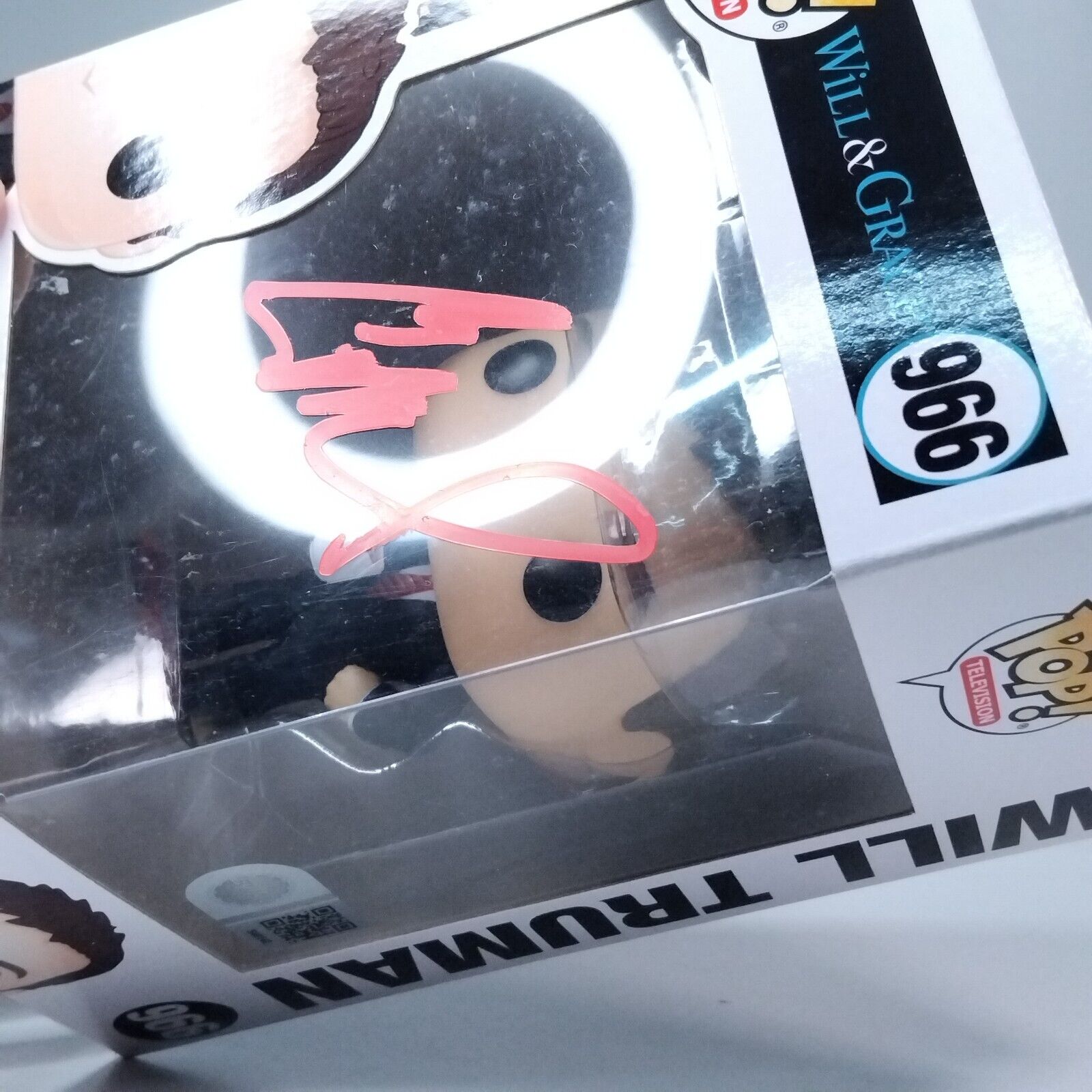 Funko Pop! TV Will & Grace Will Truman Signed Eric McCormack #966 WS