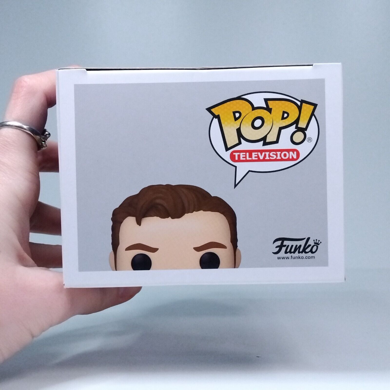 Funko Pop! TV Star Trek Captain Kirk Signed Paul Wesley COA #1138 WS