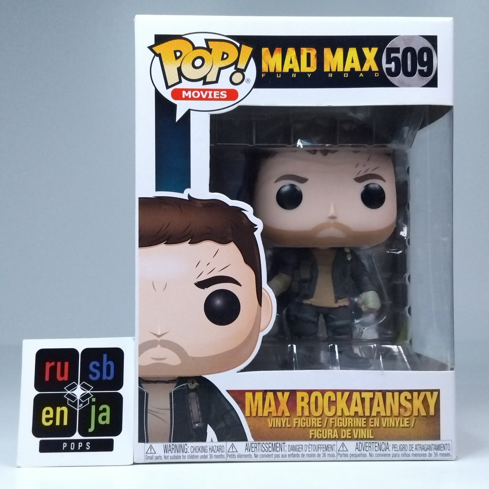 Funko Pop! Movies Mad Max Fury Road Max Rockatansky #509