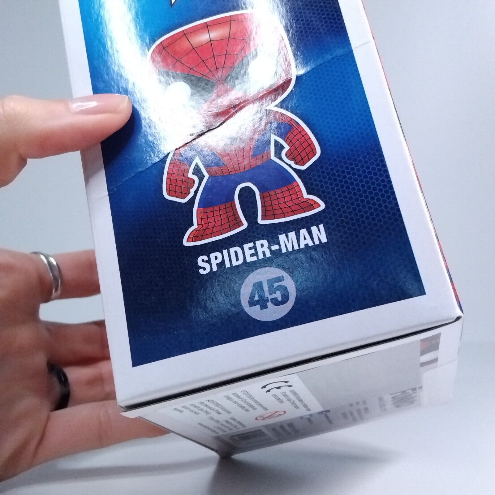 Funko Pop! Marvel Amazing Spider-Man #45 BOX DAMAGE