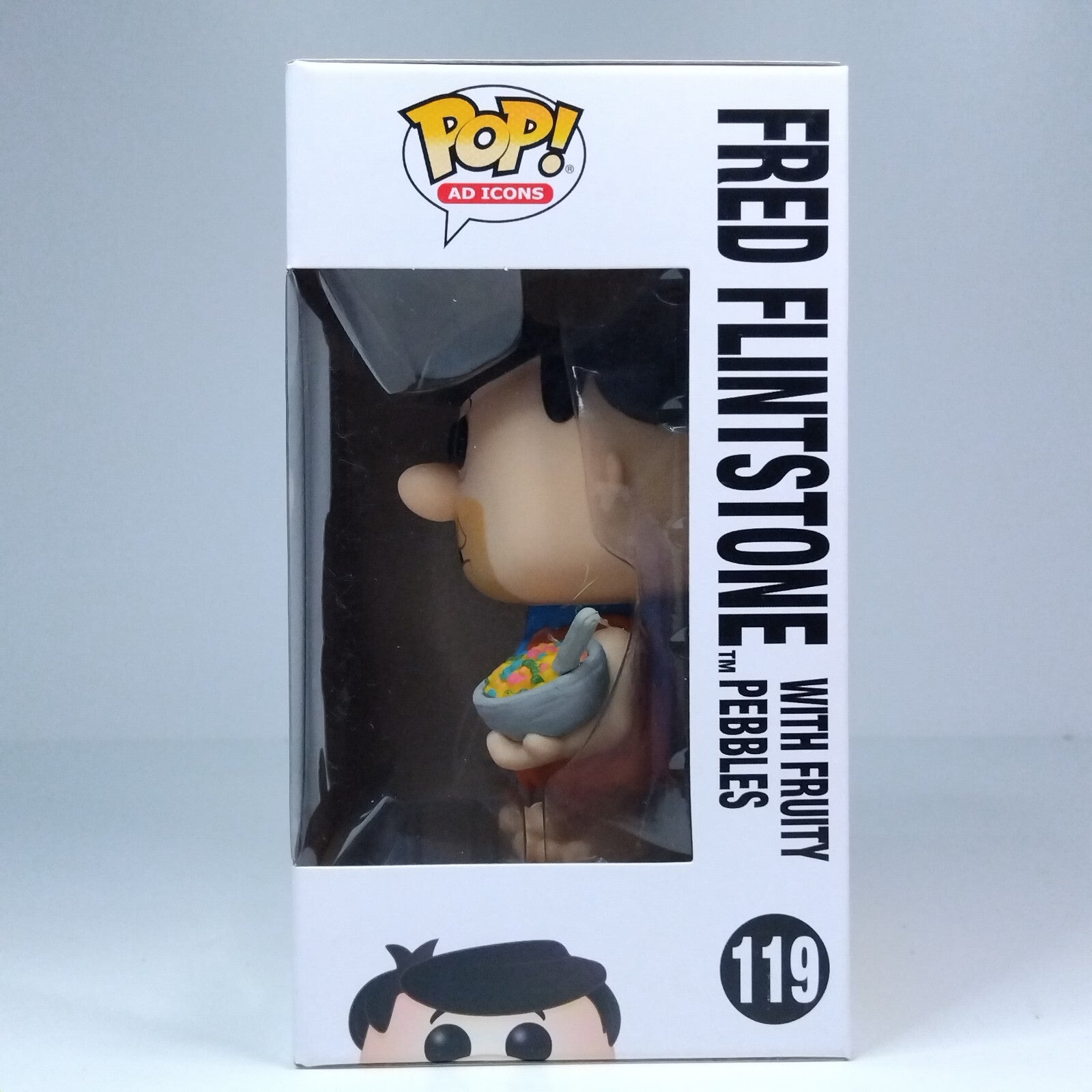 Funko Pop! Ad Icons The Flintstones Fred With Fruity Pebbles #119