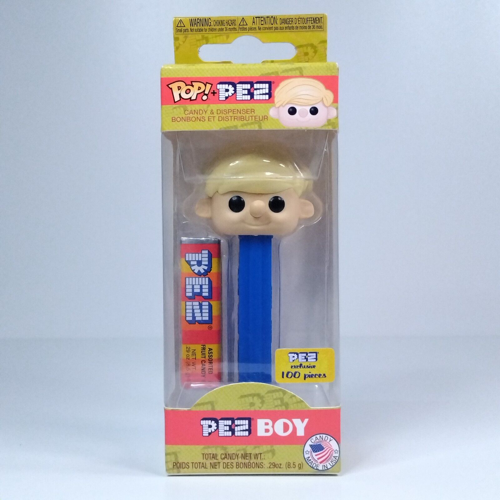 Funko Pop! Pez Dispenser Pez Boy Blonde 100 Pcs Limited Edition