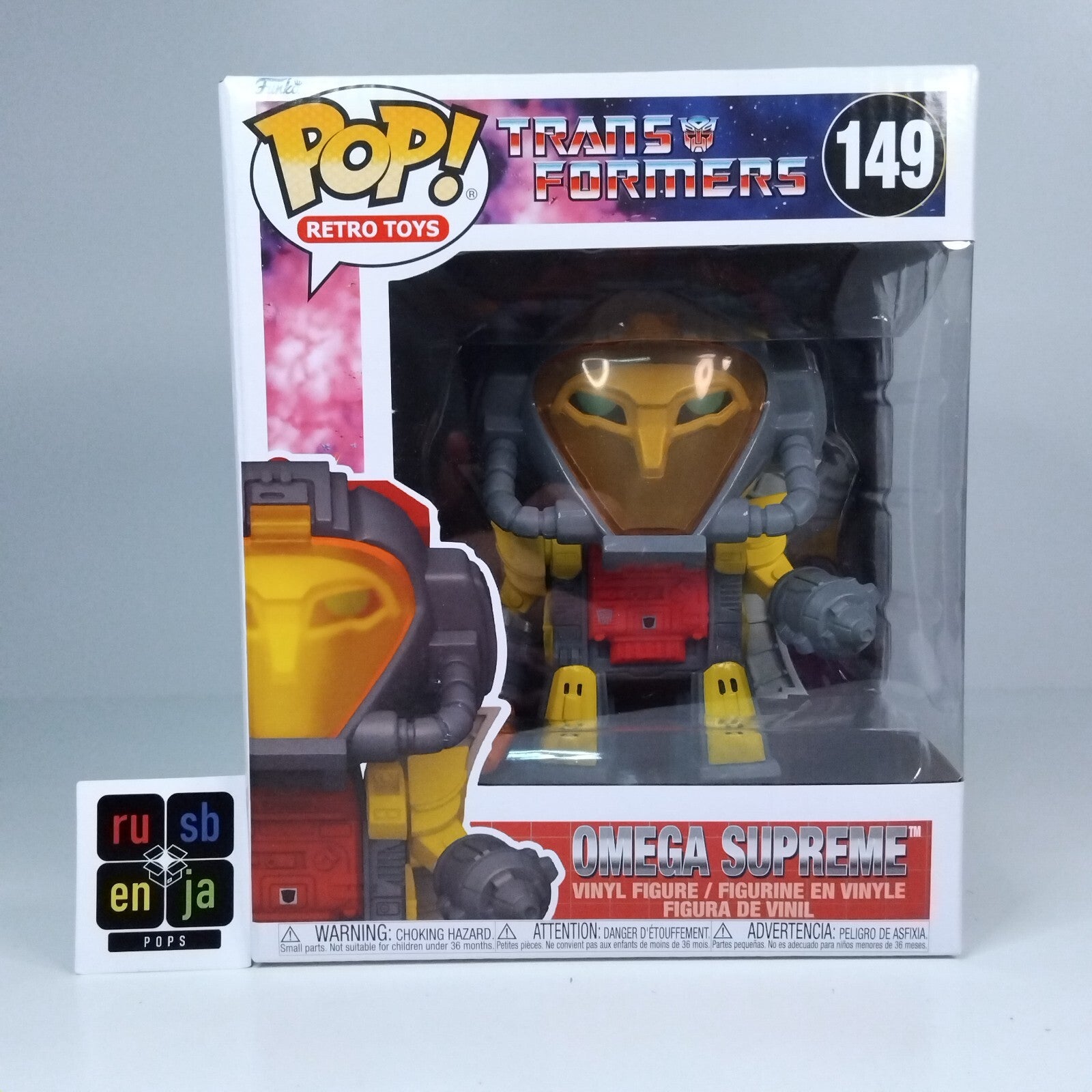 Funko Pop! Retro Toys Transformers 6" Inch Omega Supreme #149