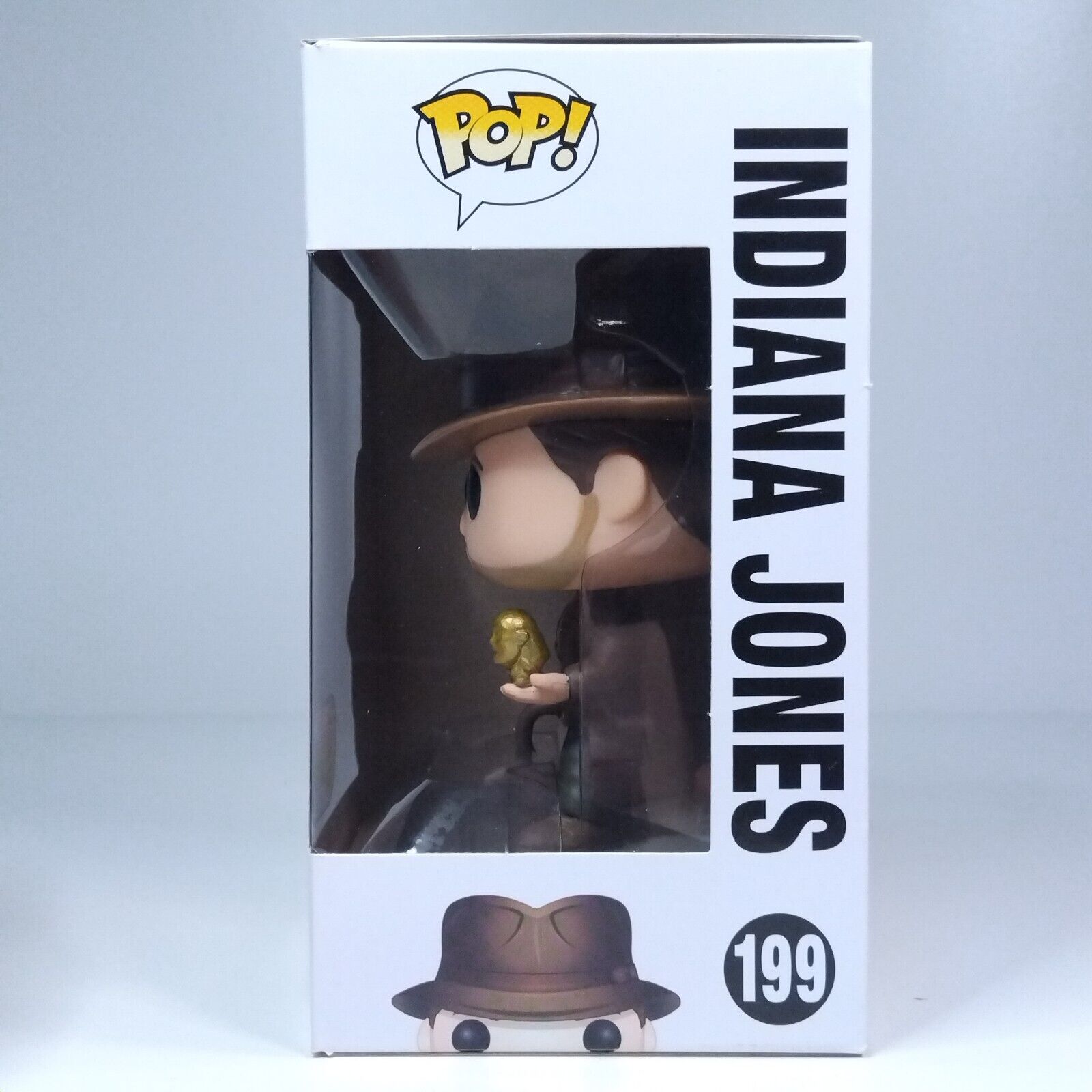 Funko Pop! Movies Indiana Jones with Golden Idol SDCC Limited Edition #199