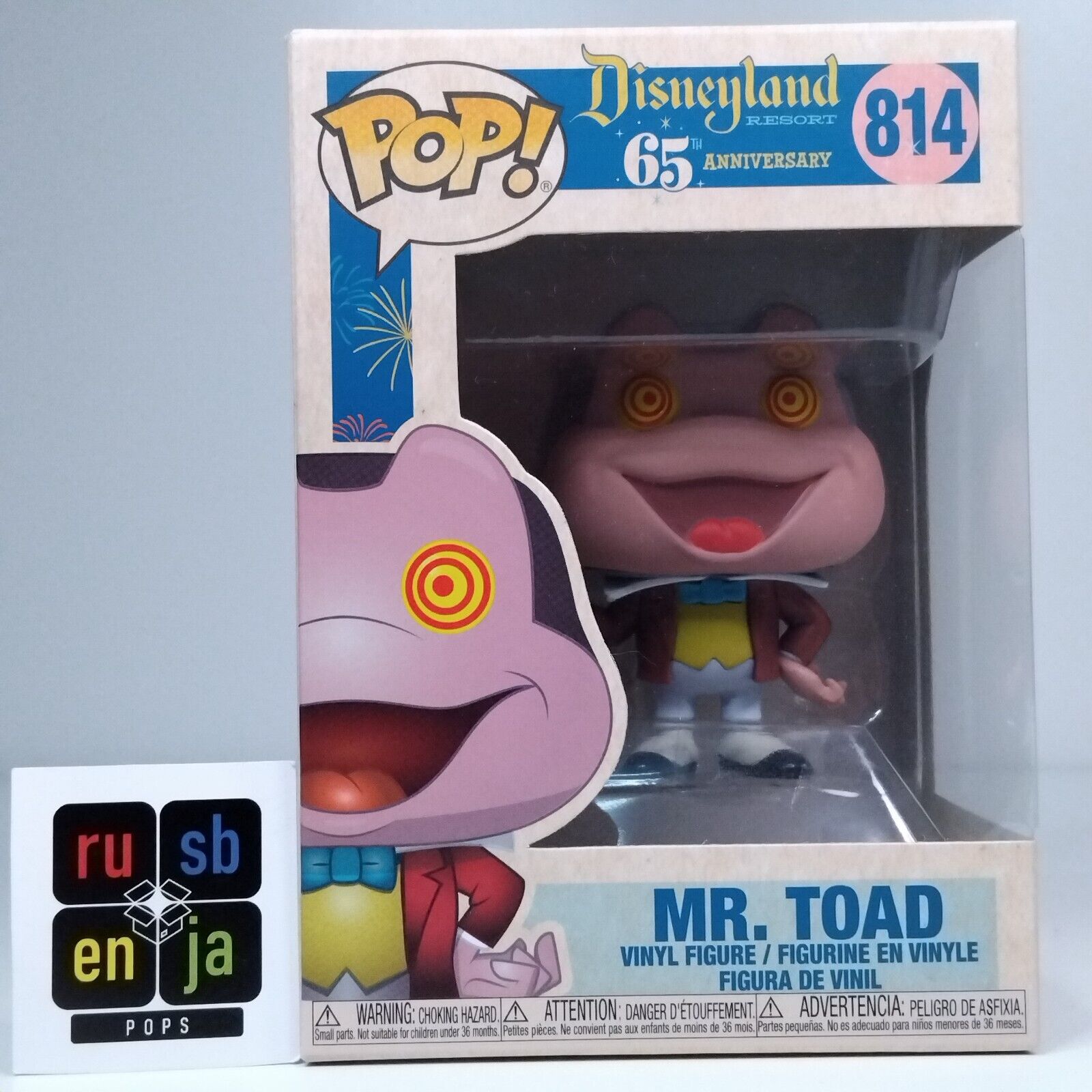 Funko Pop! Disney Disneyland Resort Mr Toad #814