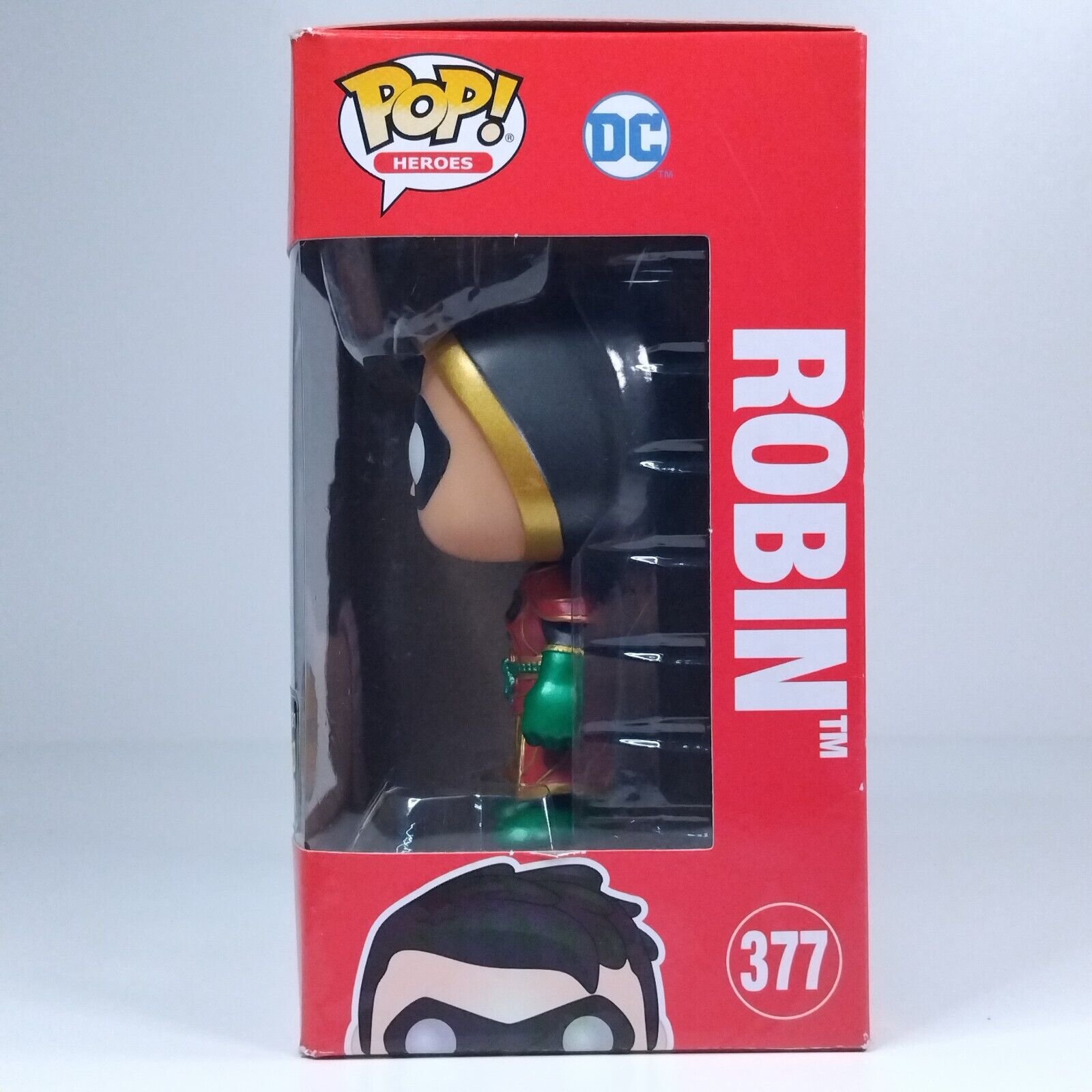 Funko Pop! DC Heroes Imperial Palace Robin Metallic Hooded Chase #377