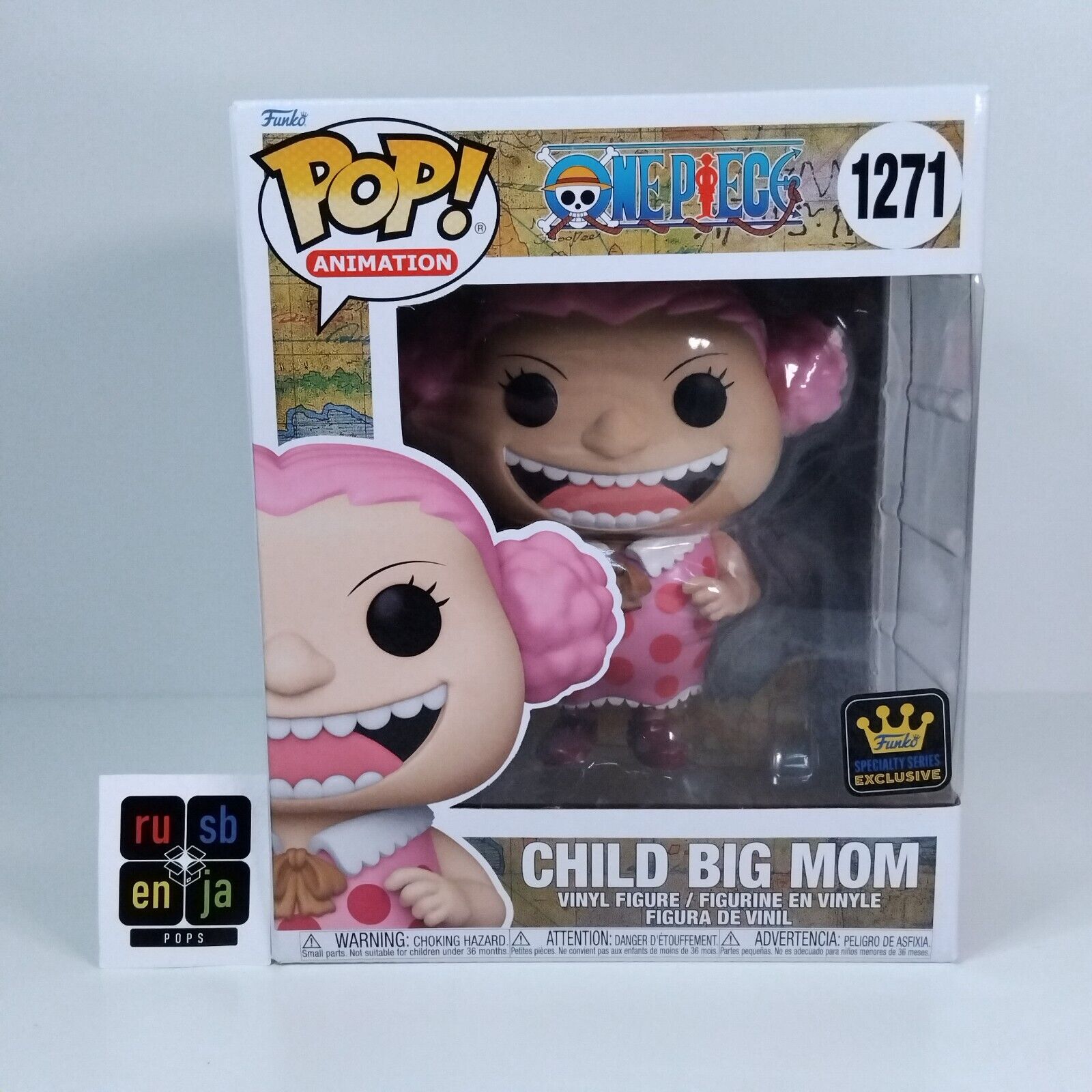 Funko Pop! Anime One Piece Child Big Mom 6" Inch Exclusive #1271