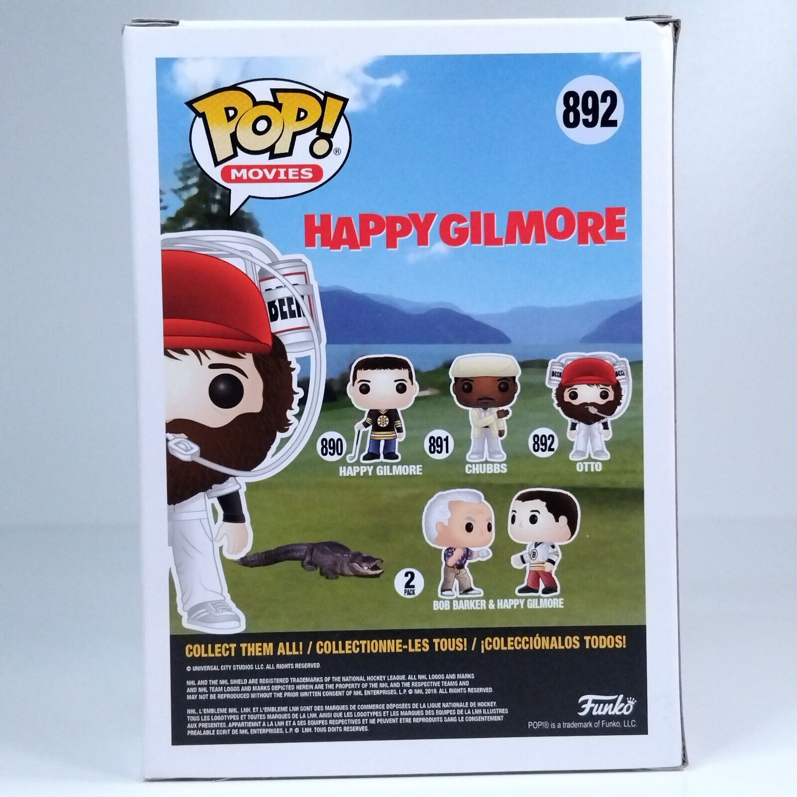 Funko Pop! Movies Happy Gilmore Otto Signed Allen Covert ACOA #892 WS