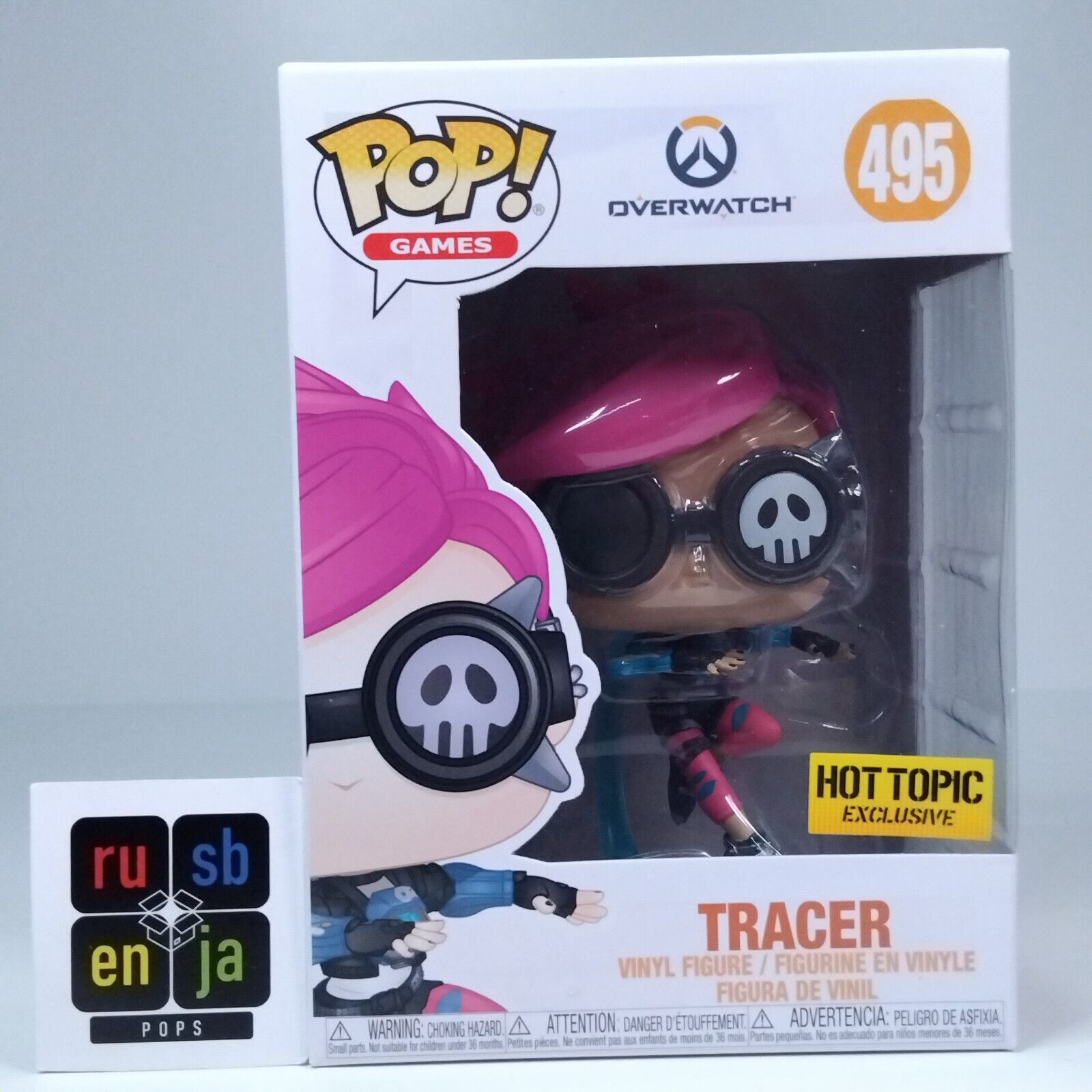 Funko Pop! Games Overwatch Tracer Hot Topic Exclusive #495