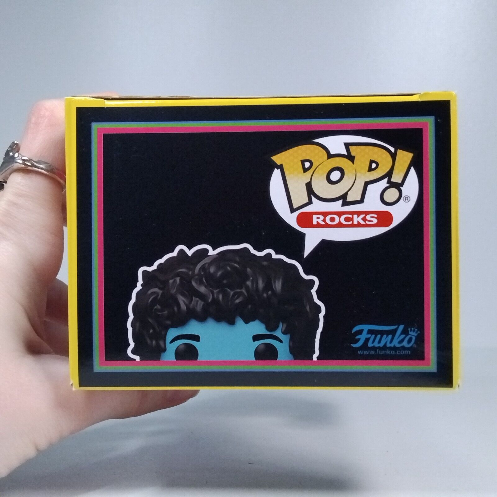 Funko Pop! Rocks Music Blacklight Jimi Hendrix Blue Exclusive #239