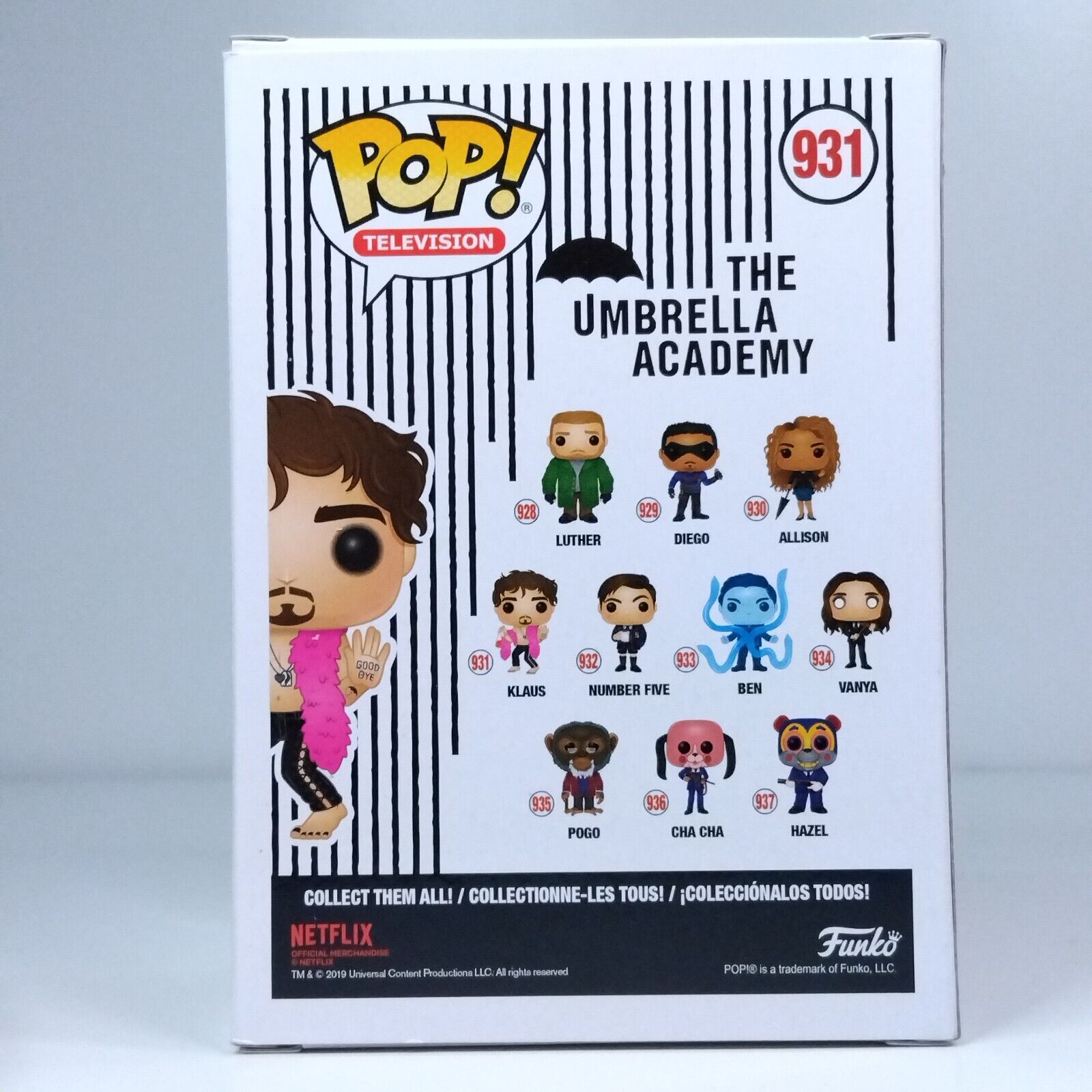 Funko Pop! TV The Umbrella Academy Klaus #931