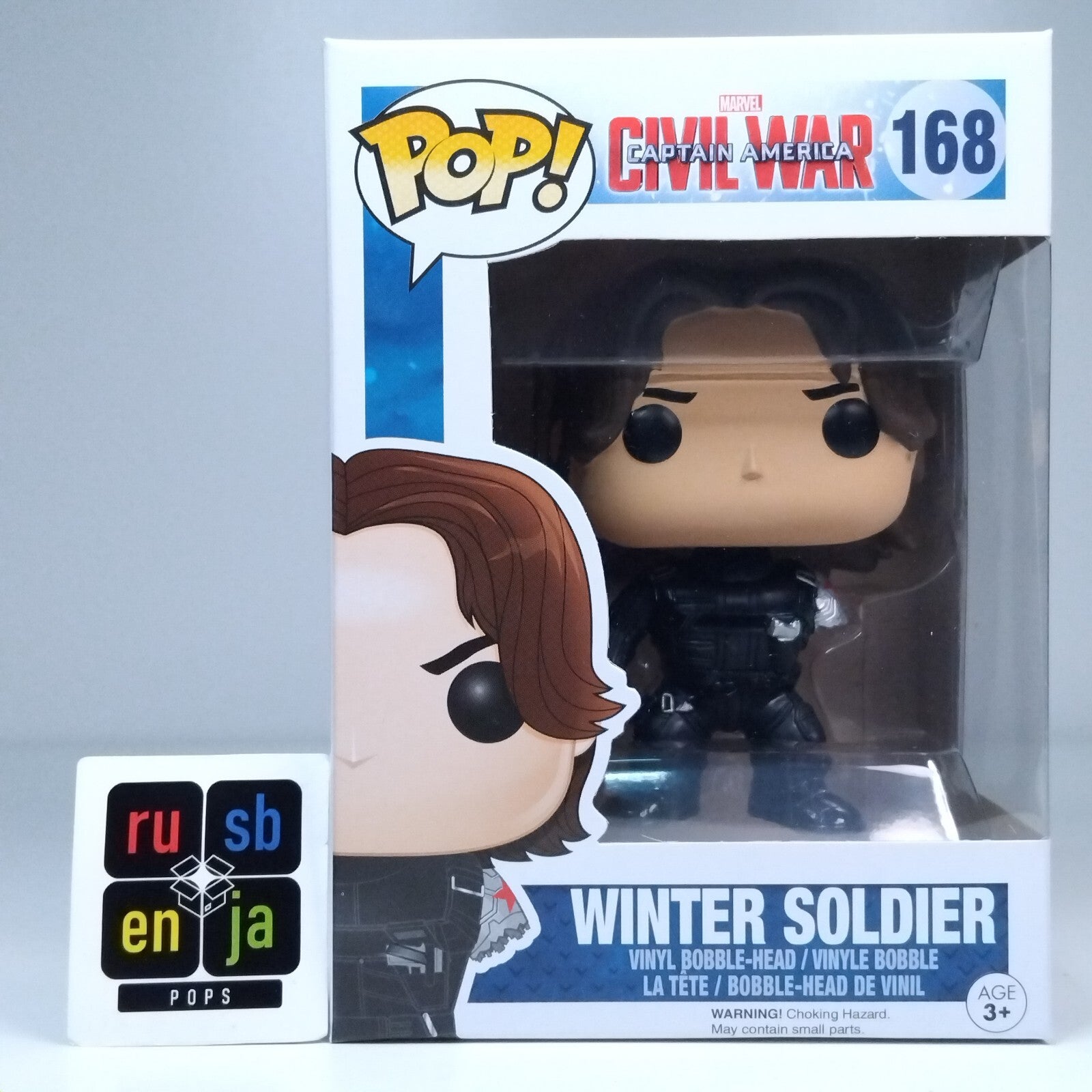 Funko Pop! Marvel Captain America Civil War Winter Soldier #168