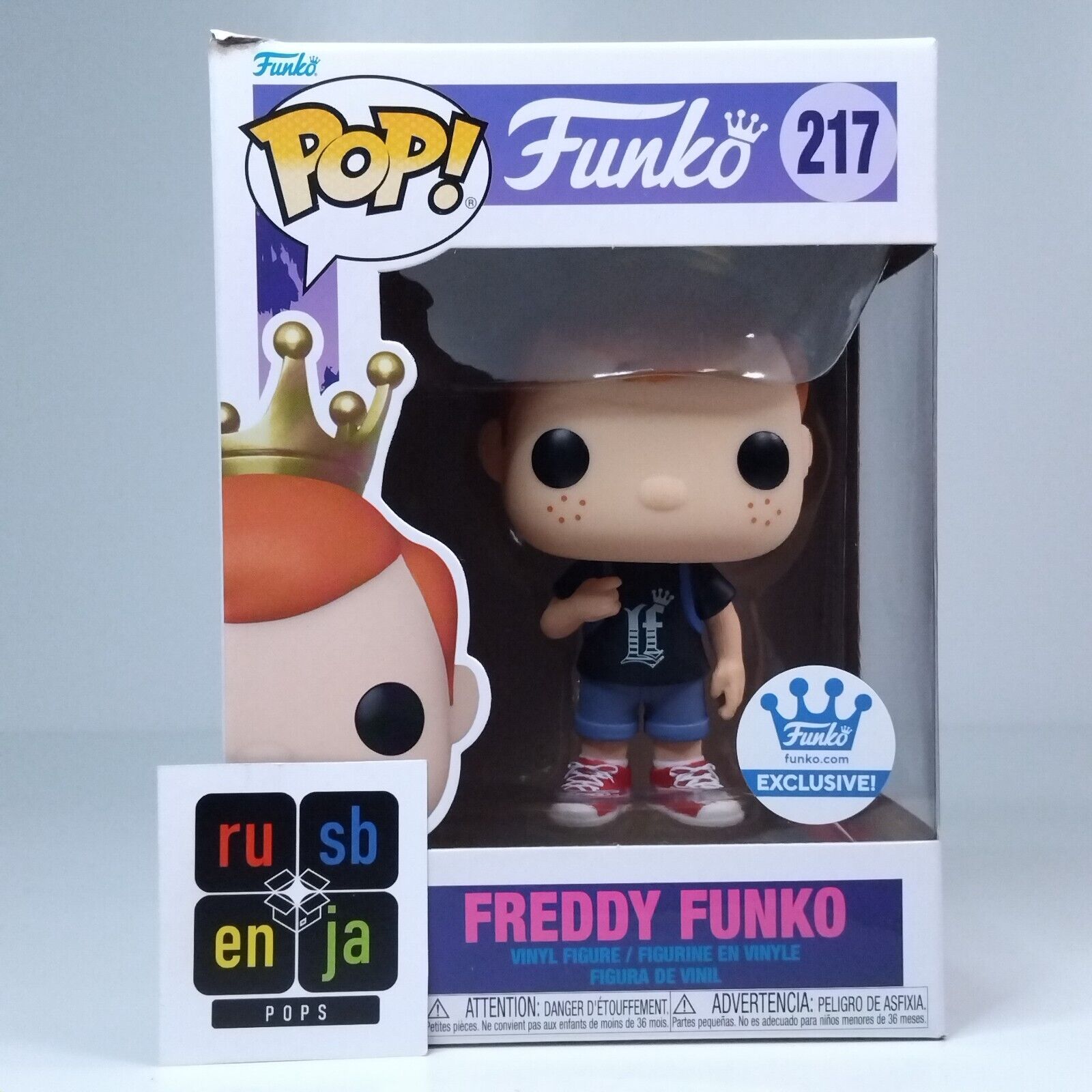 Funko Pop! Freddy Funko Loungefly Exclusive #217 BOX DAMAGE