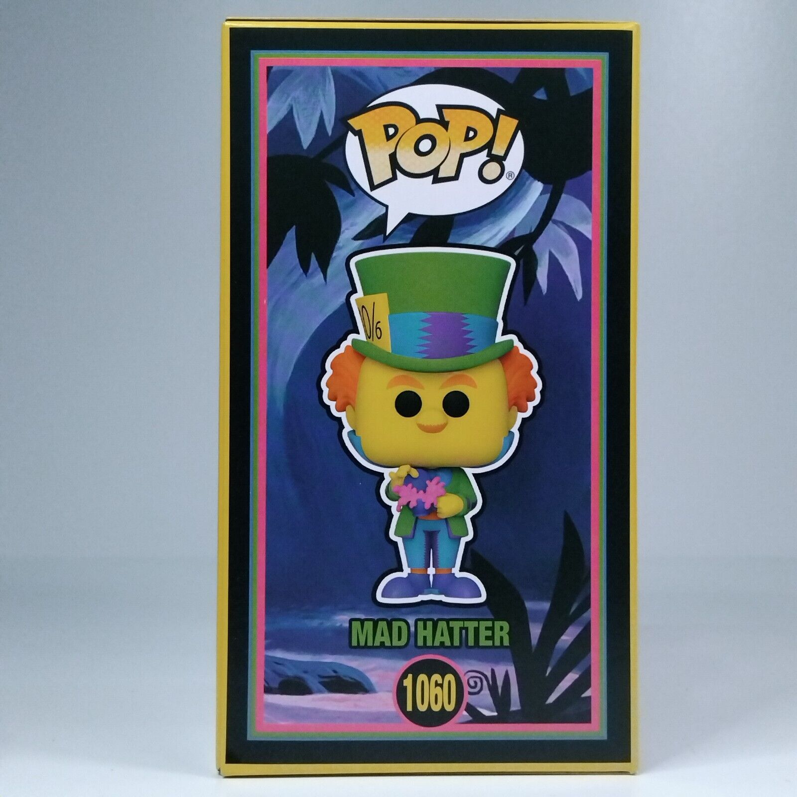 Funko Pop! Disney Alice in Wonderland Blacklight Mad Hatter Exclusive #1060