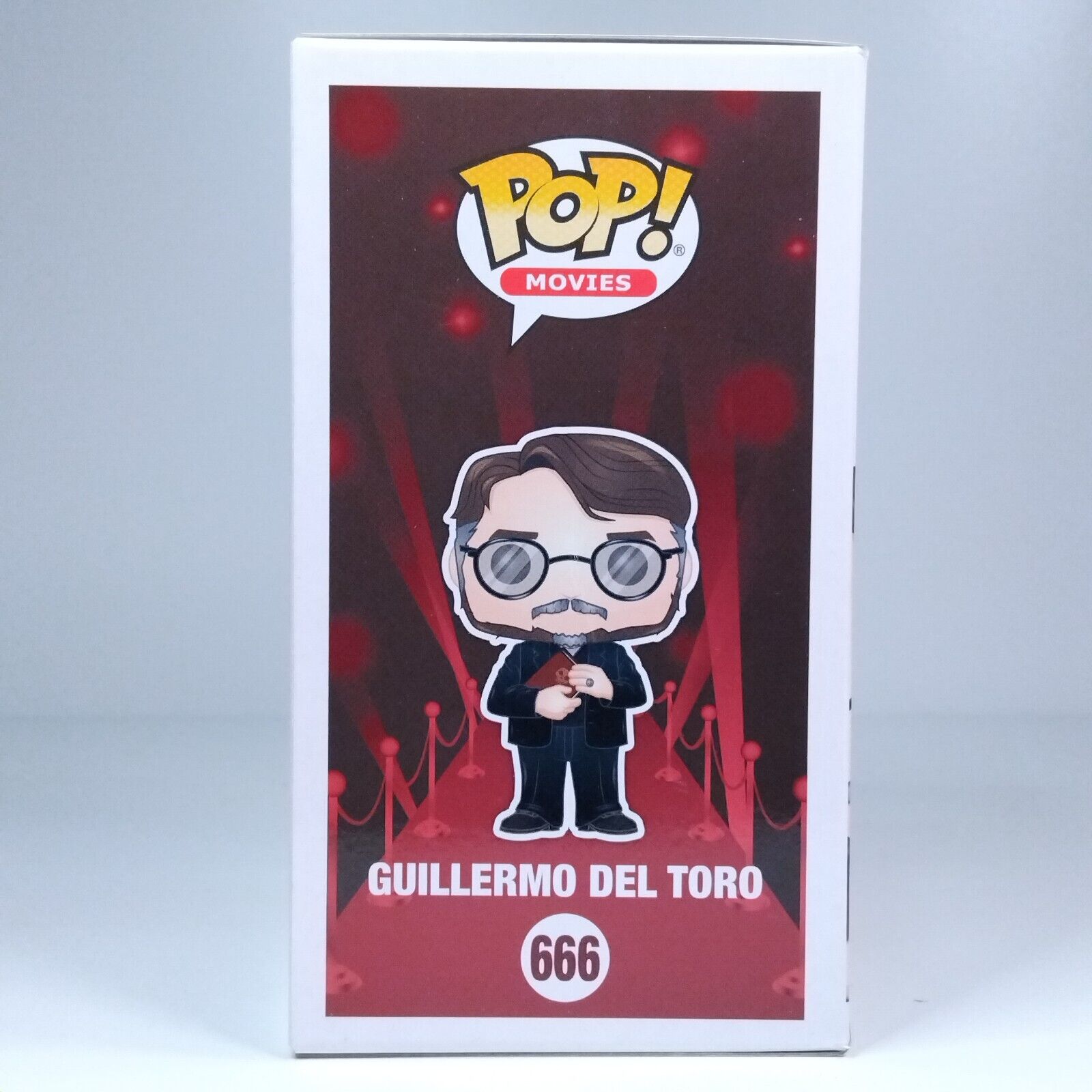 Funko Pop! Movies Director Guillermo Del Toro Signed COA #666 WS