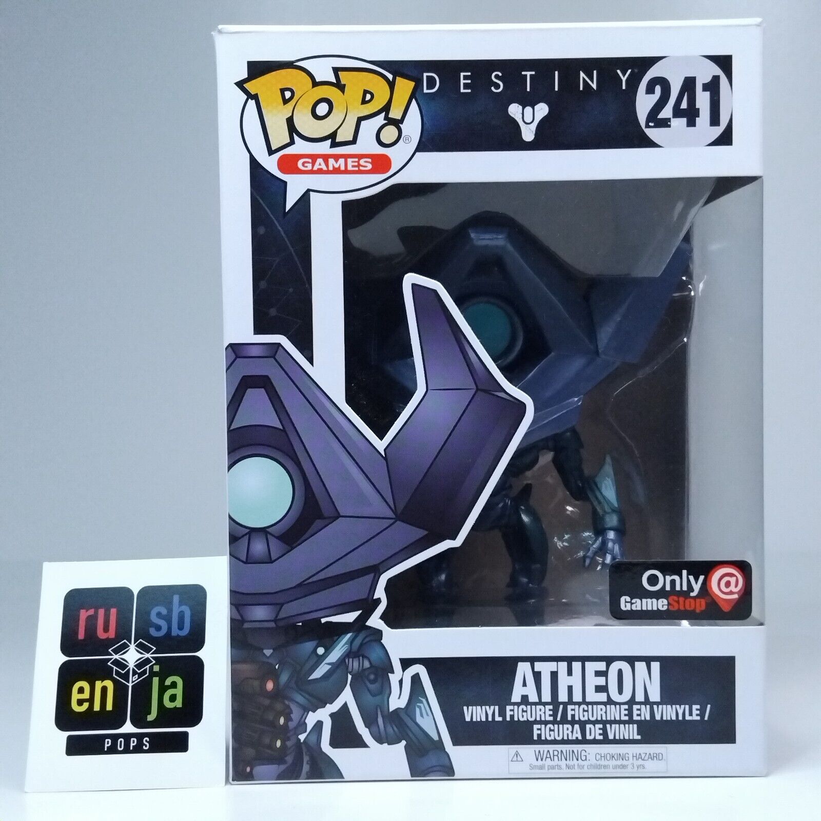 Funko Pop! Games Destiny Atheon Gamestop Exclusive #241