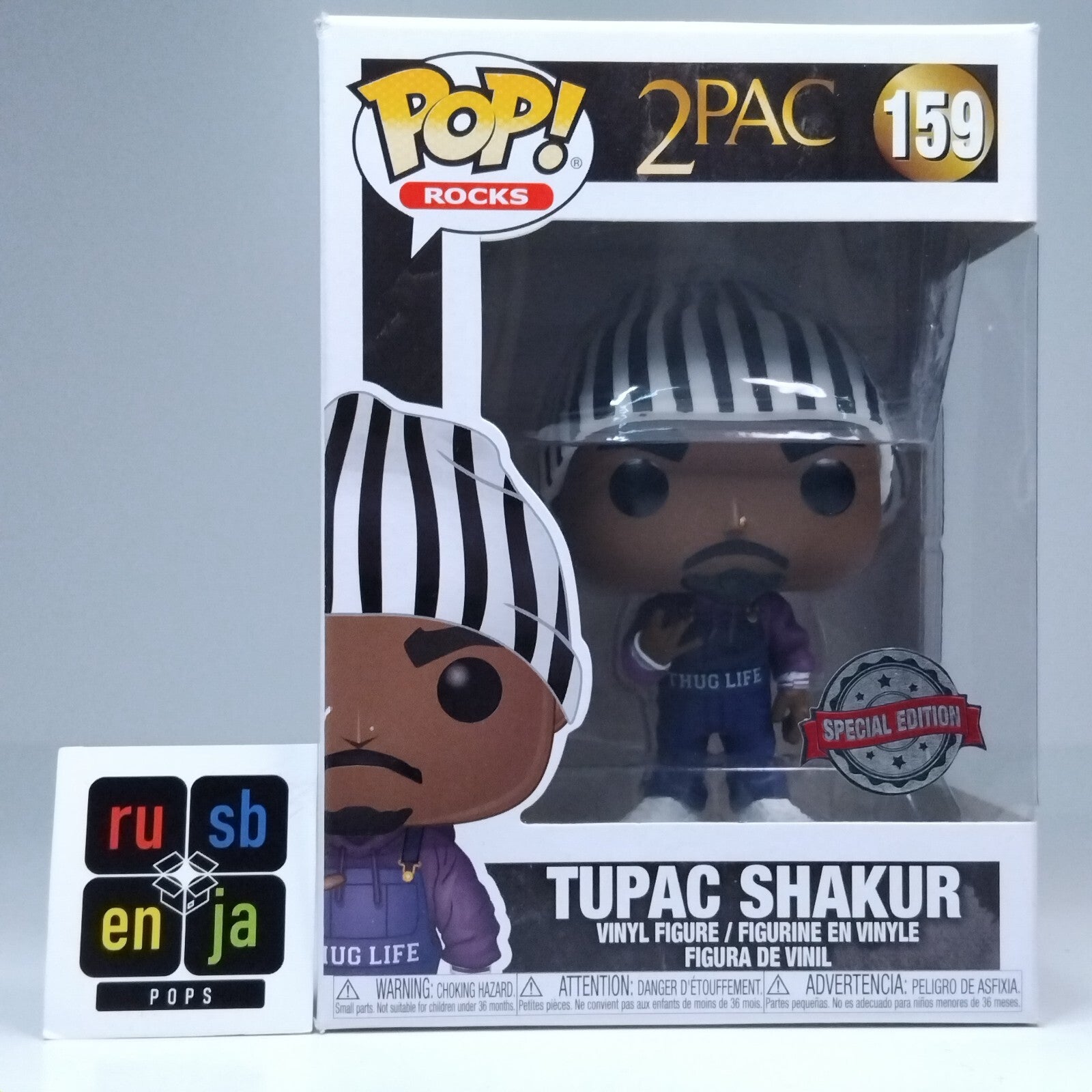 Funko Pop! Rocks Music Tupac Shukar Special Edition #159