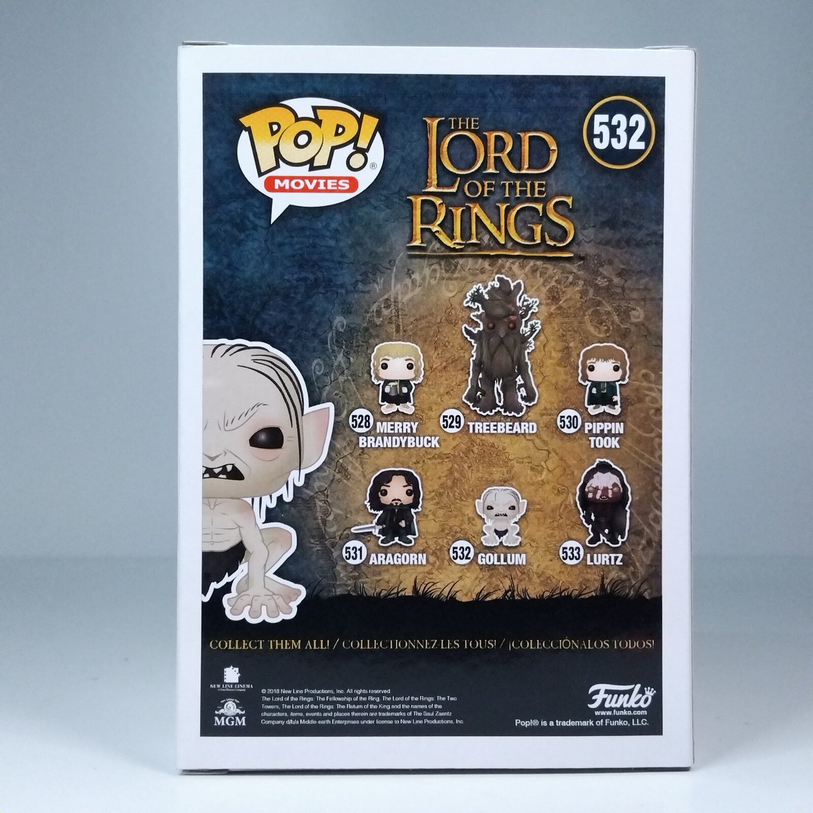 Funko Pop! Movies The Lord of the Rings Gollum #532