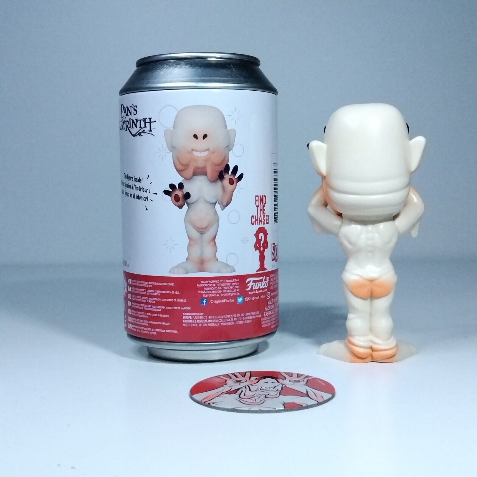 Funko Soda Movies Pan's Labyrinth Chase Hands Up Pale Man 1/2,000