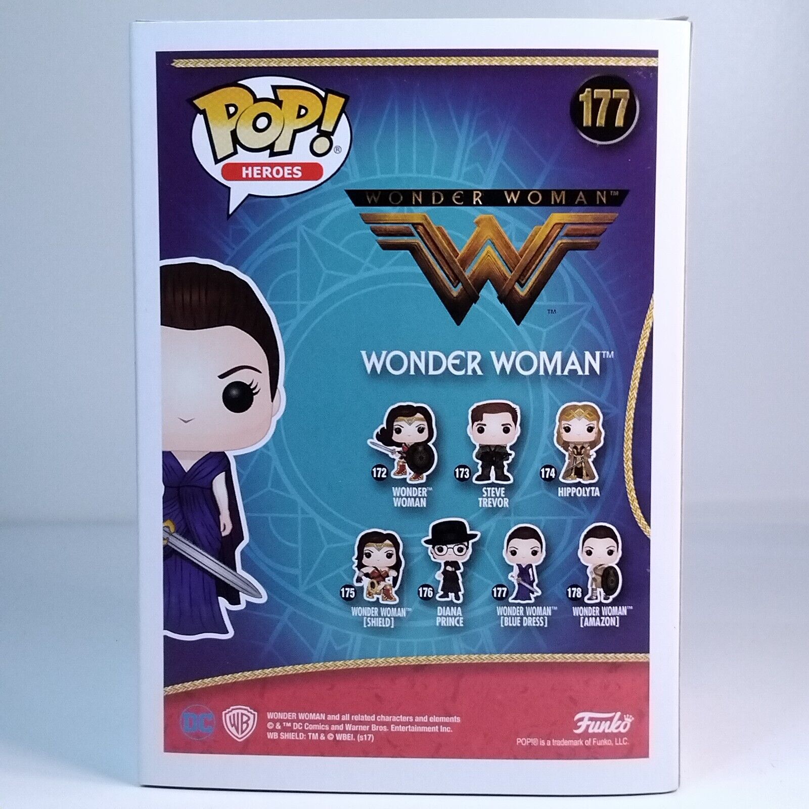 Funko Pop! DC Heroes Wonder Woman Blue Dress #177