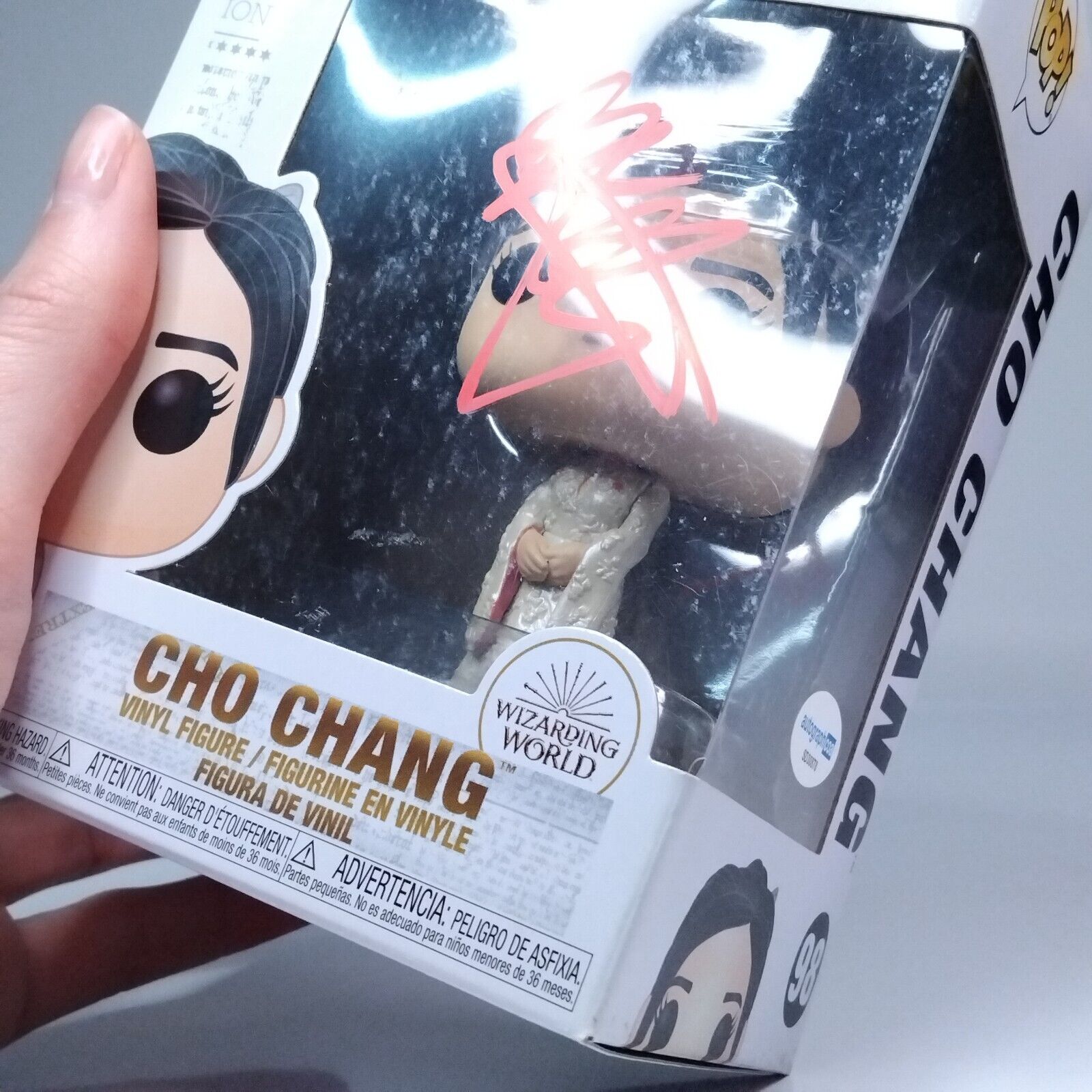 Funko Pop! Harry Potter Cho Chang Signed Katie Leung COA #98 WS