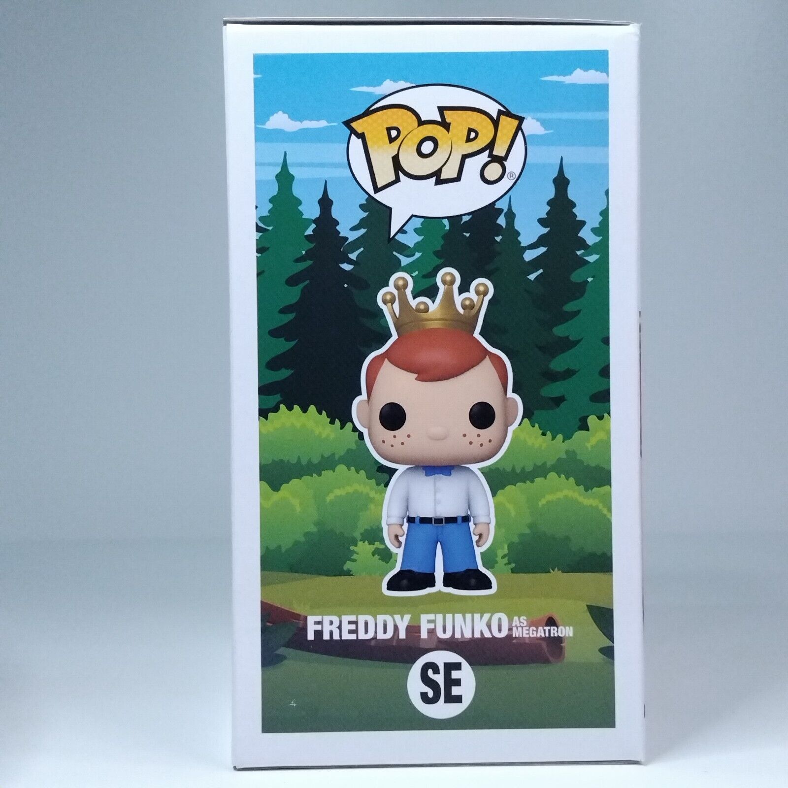 Funko Pop! Retro Toys Transformers Freddy Funko as Megatron Metallic 2,000 #SE