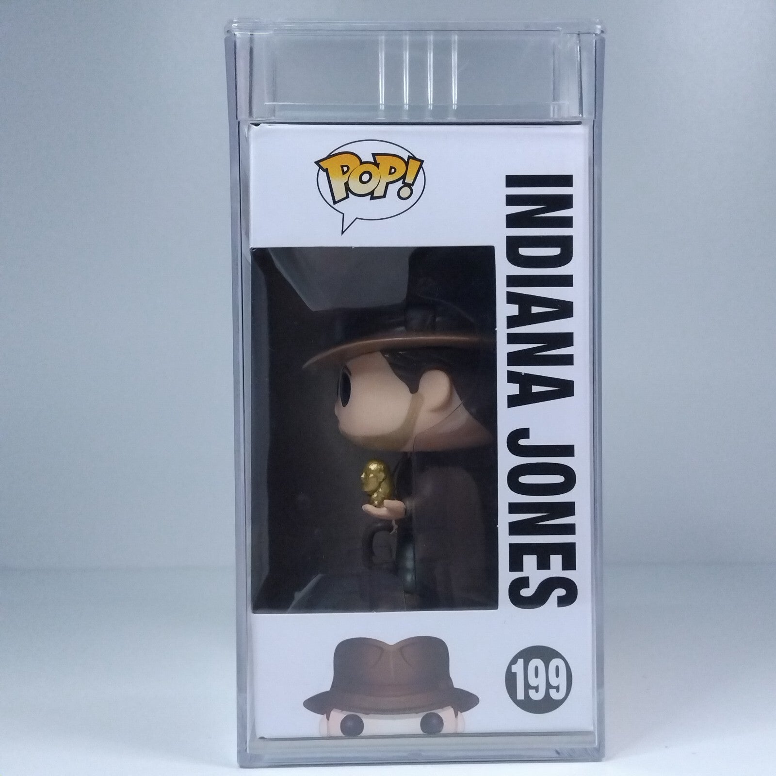 Funko Pop! Movies Indiana Jones Idol SDCC PSA Graded 9 Mint #199