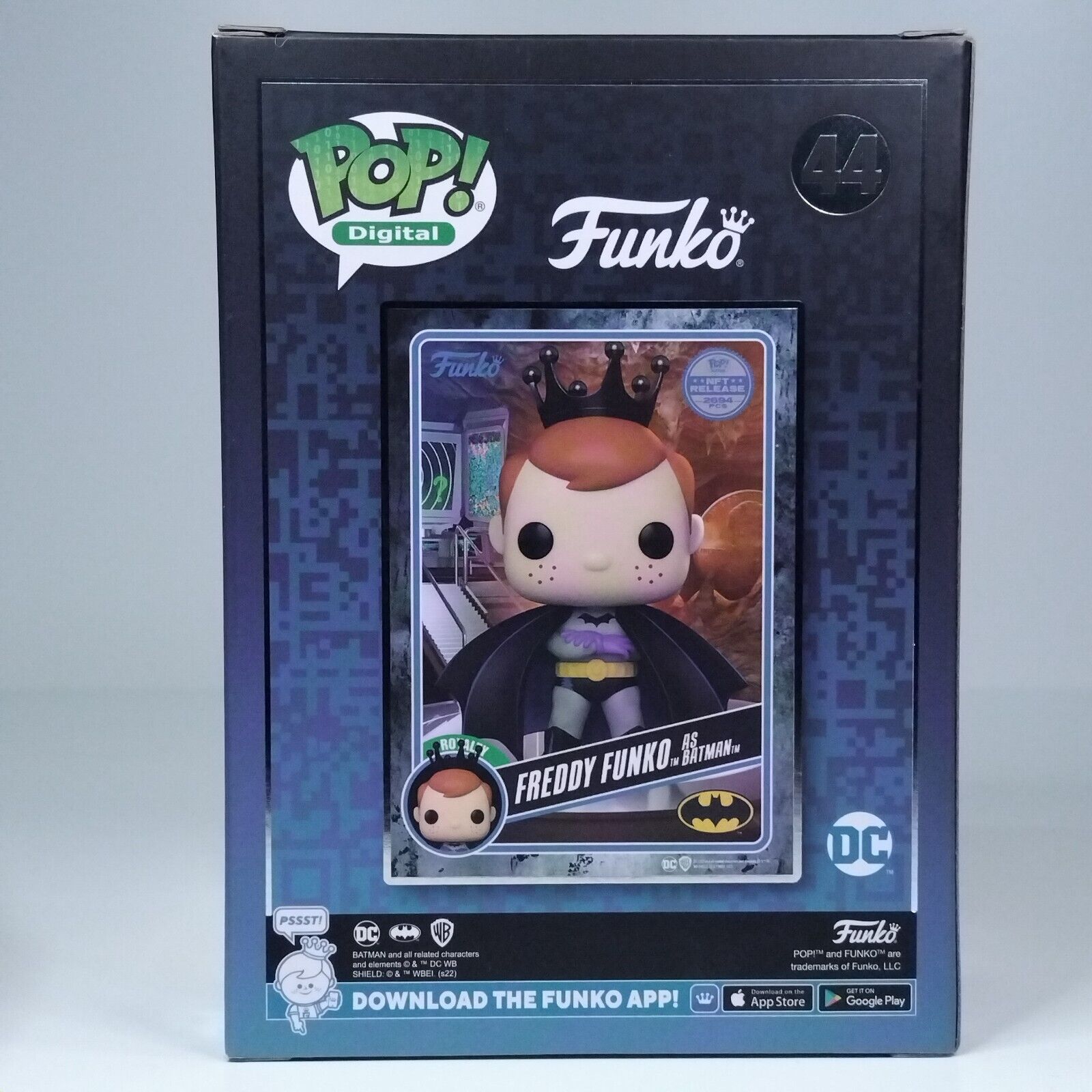 Funko Pop! Digital DC Heroes Freddy Funko as Batman 2,694 Pcs #44