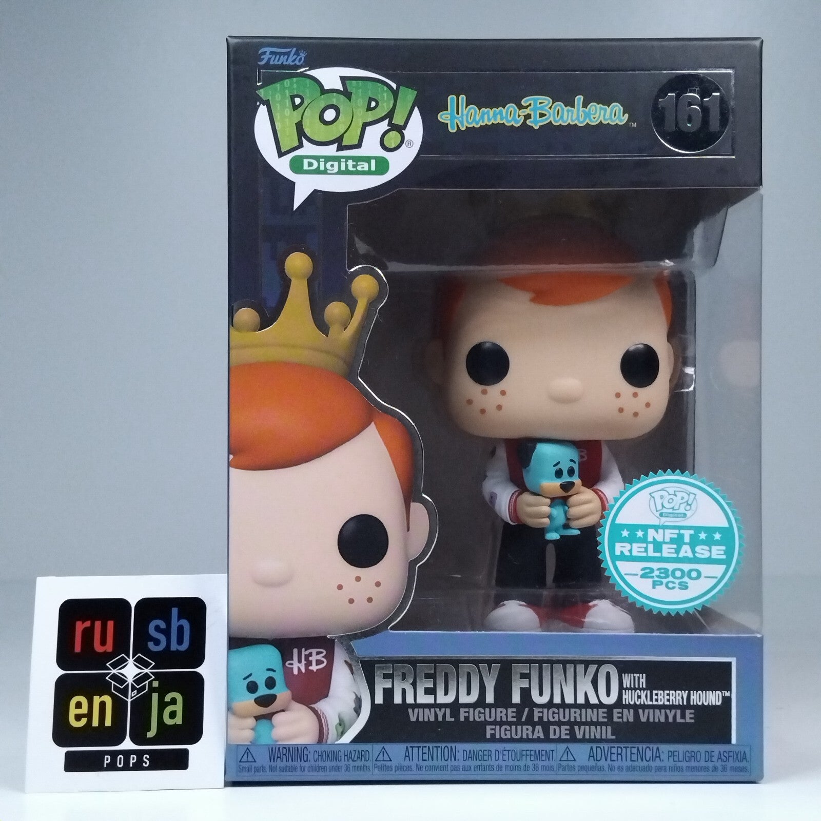 Funko Pop! Digital Animation Freddy Funko with Huckleberry Hound #161