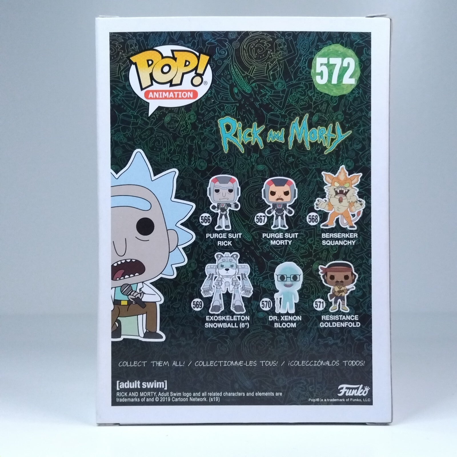Funko Pop! Animation Rick and Morty - Schwifty Rick Special Edition #572